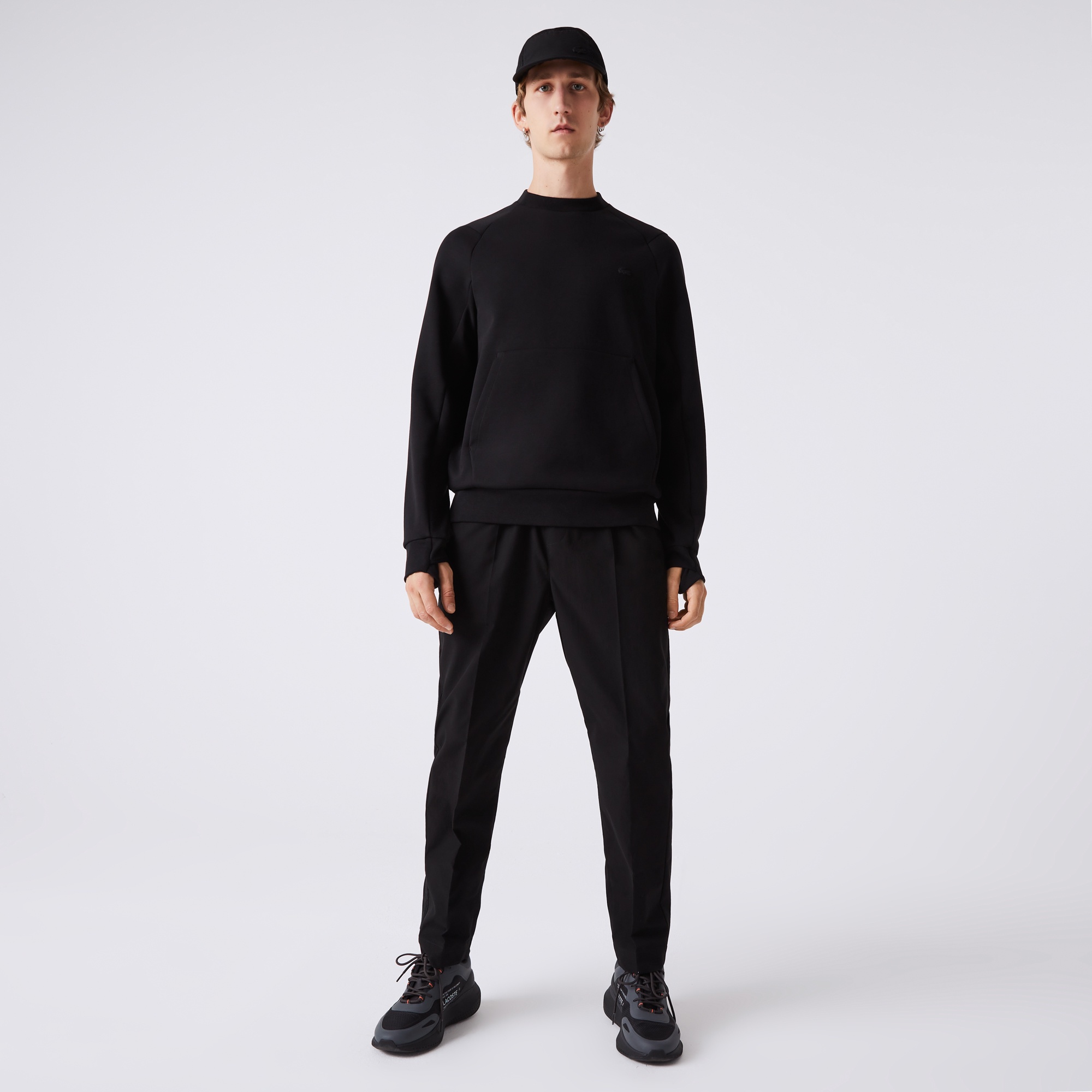 ダブルフェイスクルーネックスウェットシャツ