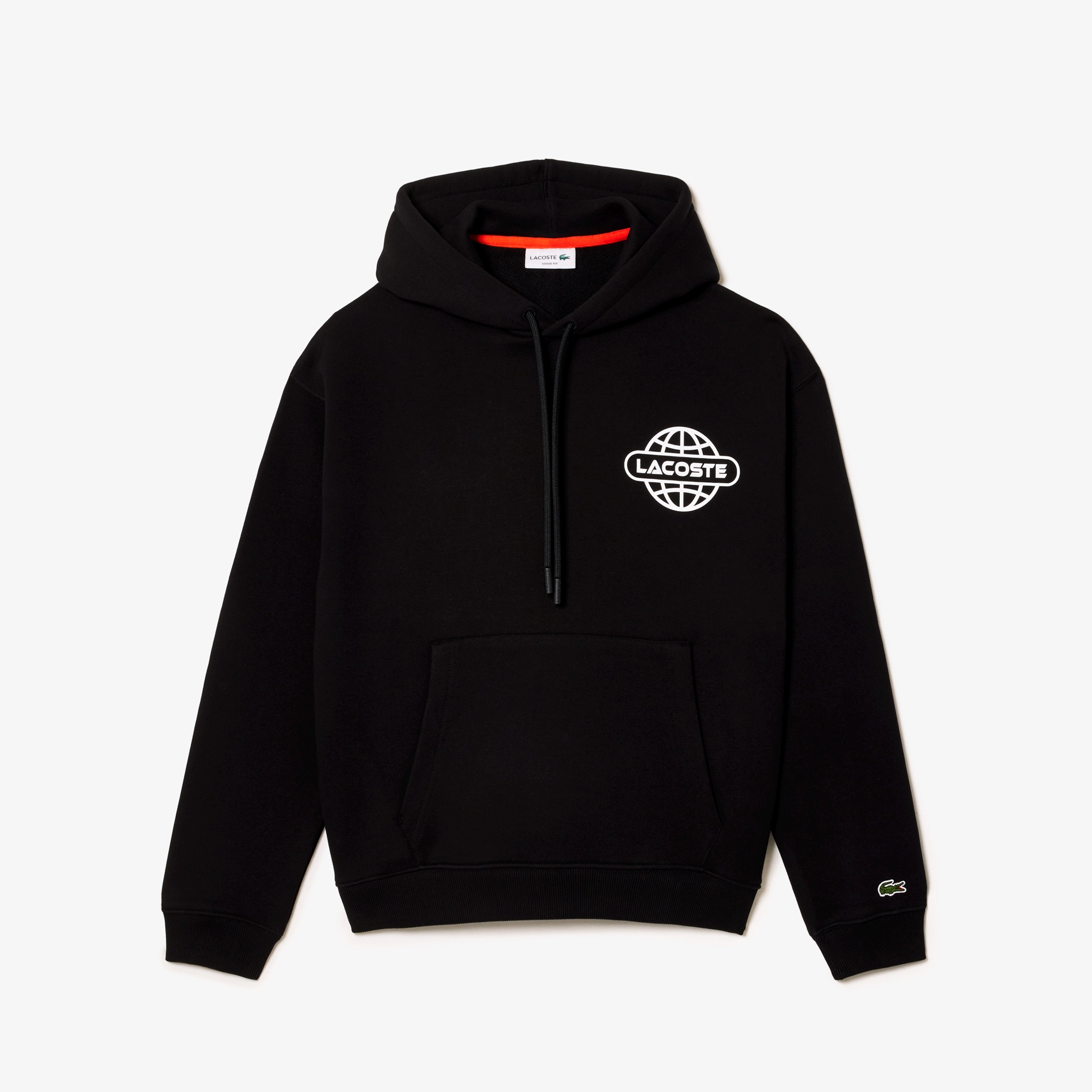 グラデーションネームロゴバックプリントフーディー