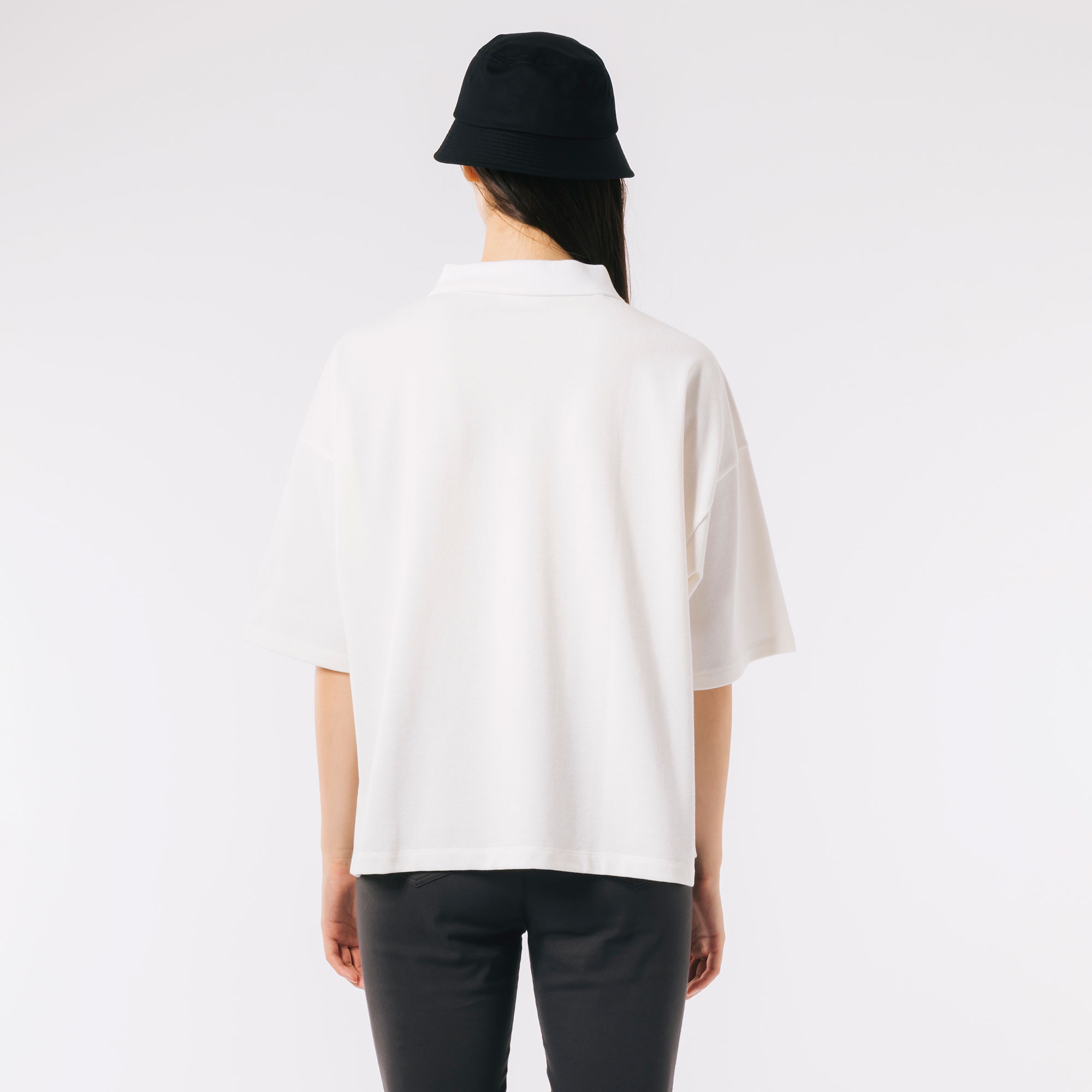 キモノスリーブボックスポロシャツ