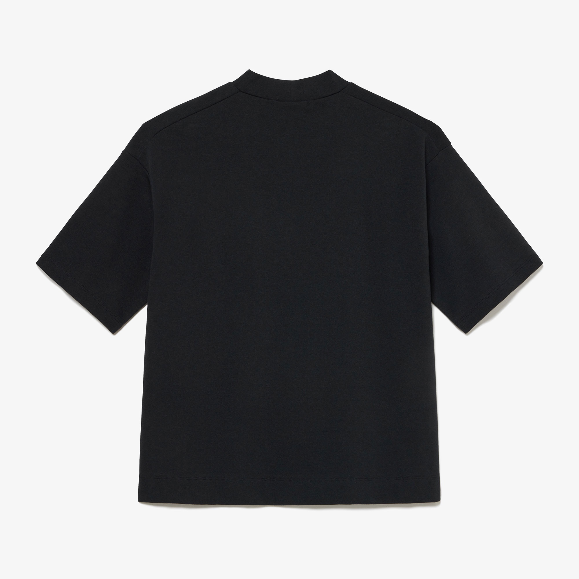 モックネックミラノリブニットTシャツ