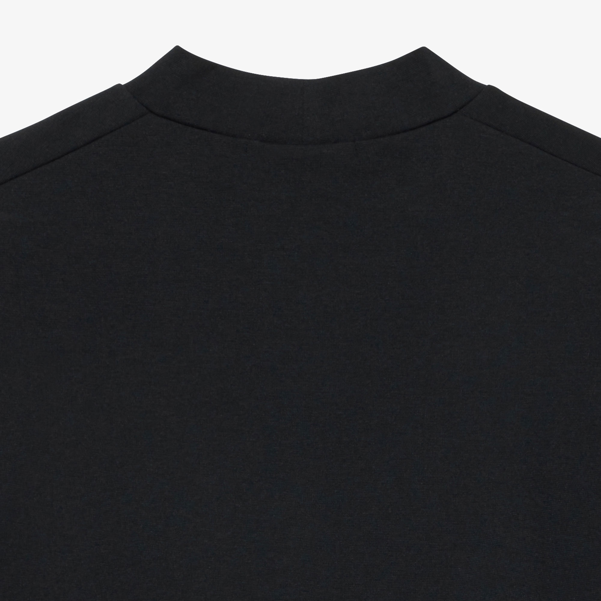 モックネックミラノリブニットTシャツ