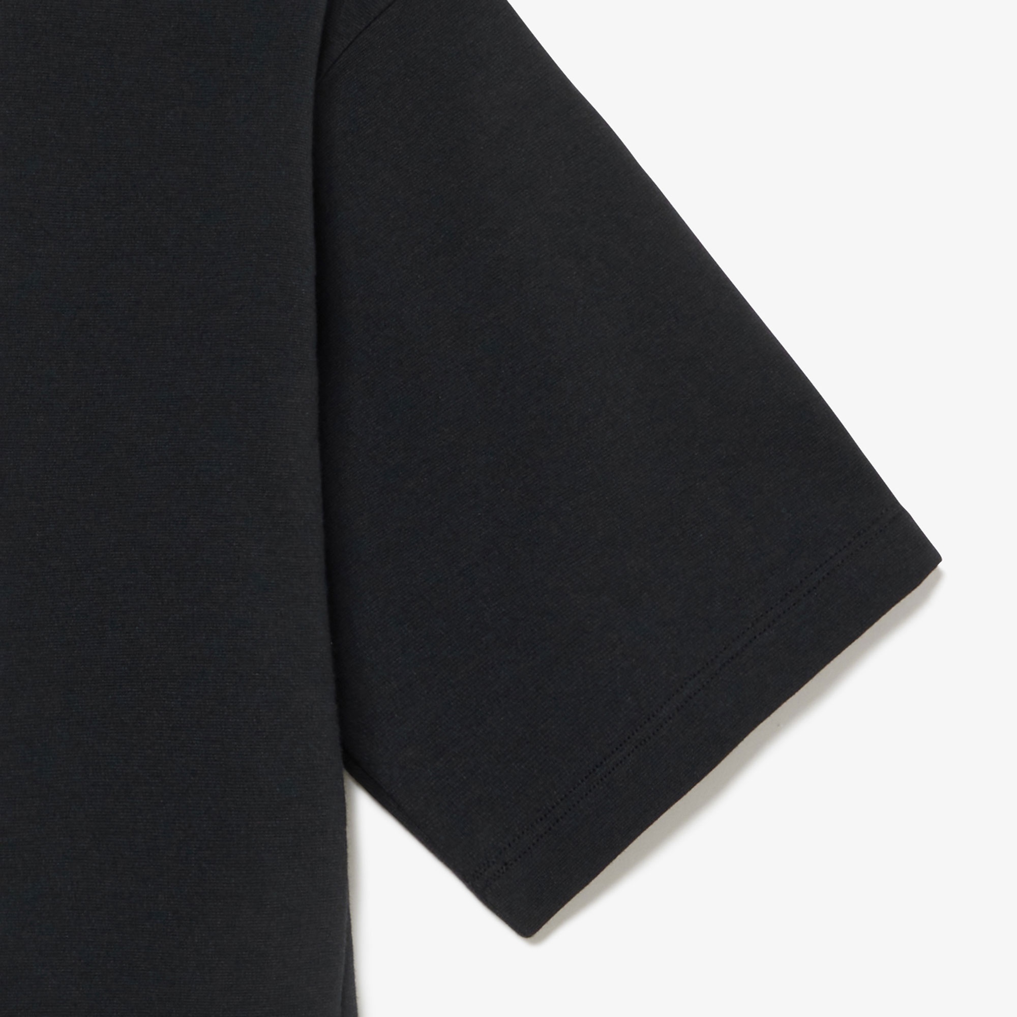 モックネックミラノリブニットTシャツ