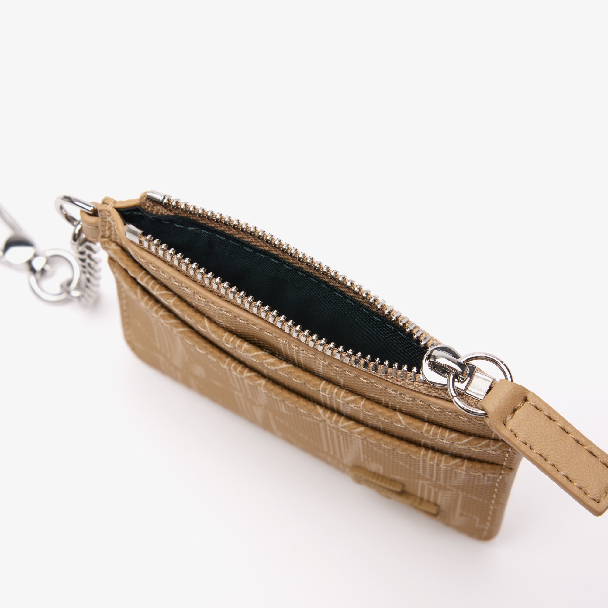 デイリーライフシーズナル モノグラムプリントジップカードホルダー