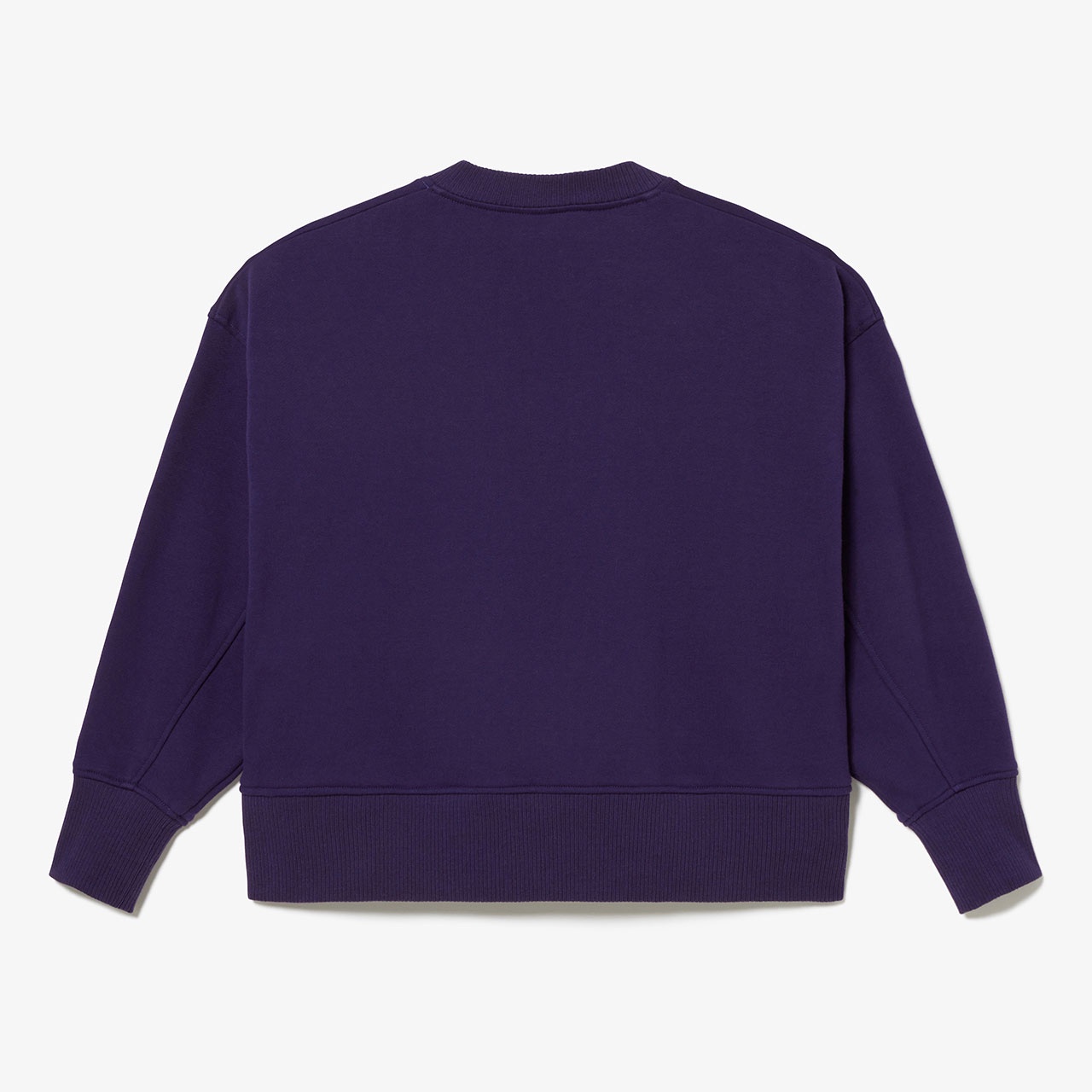 ドルマンスリーブクルーネックスウェットカーディガン