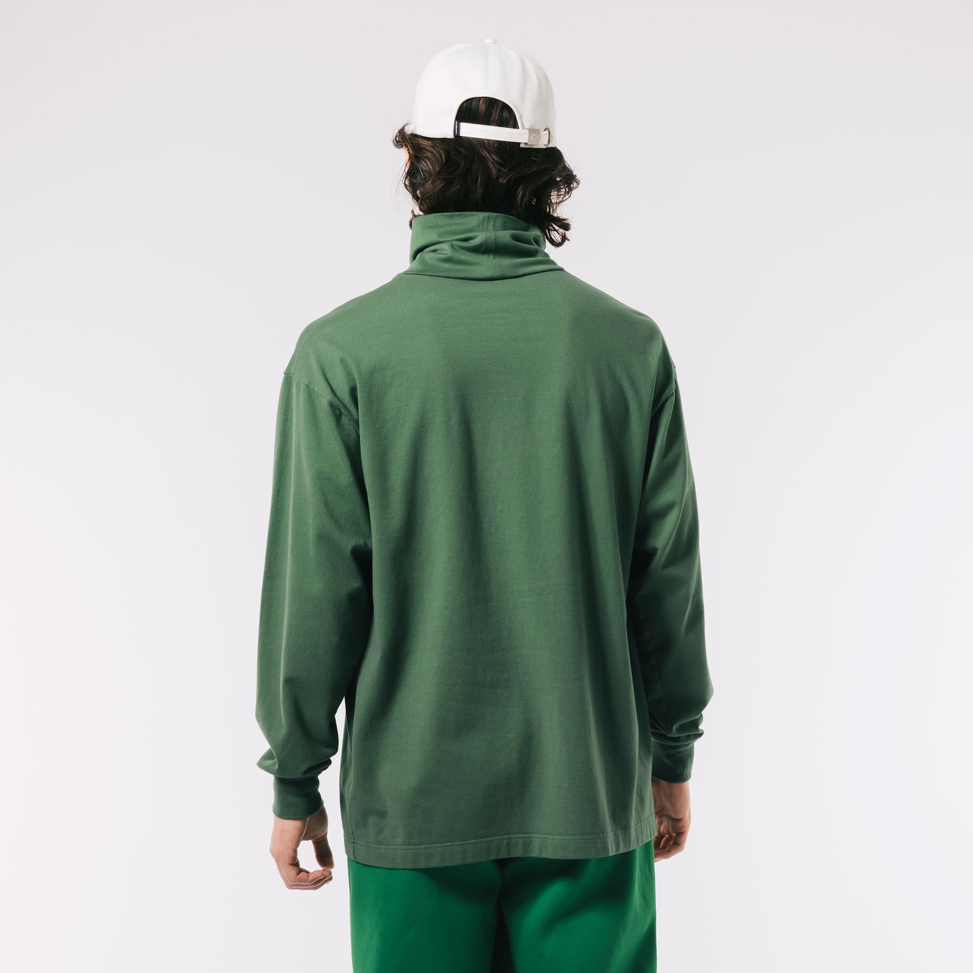 タートルネック長袖Tシャツ