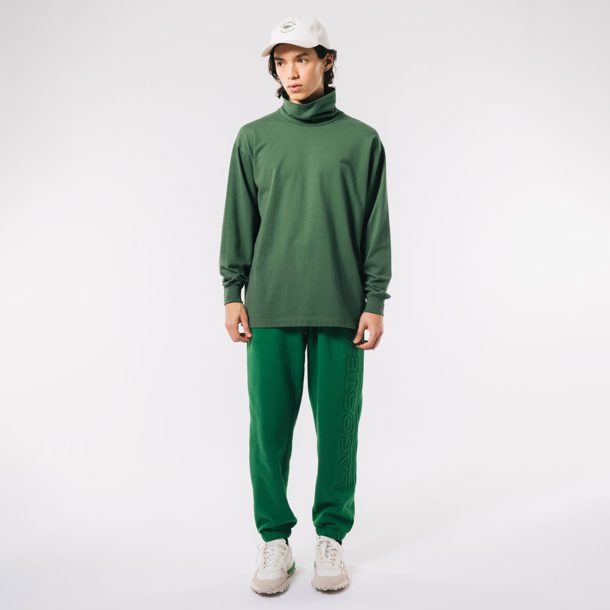 タートルネック長袖Tシャツ