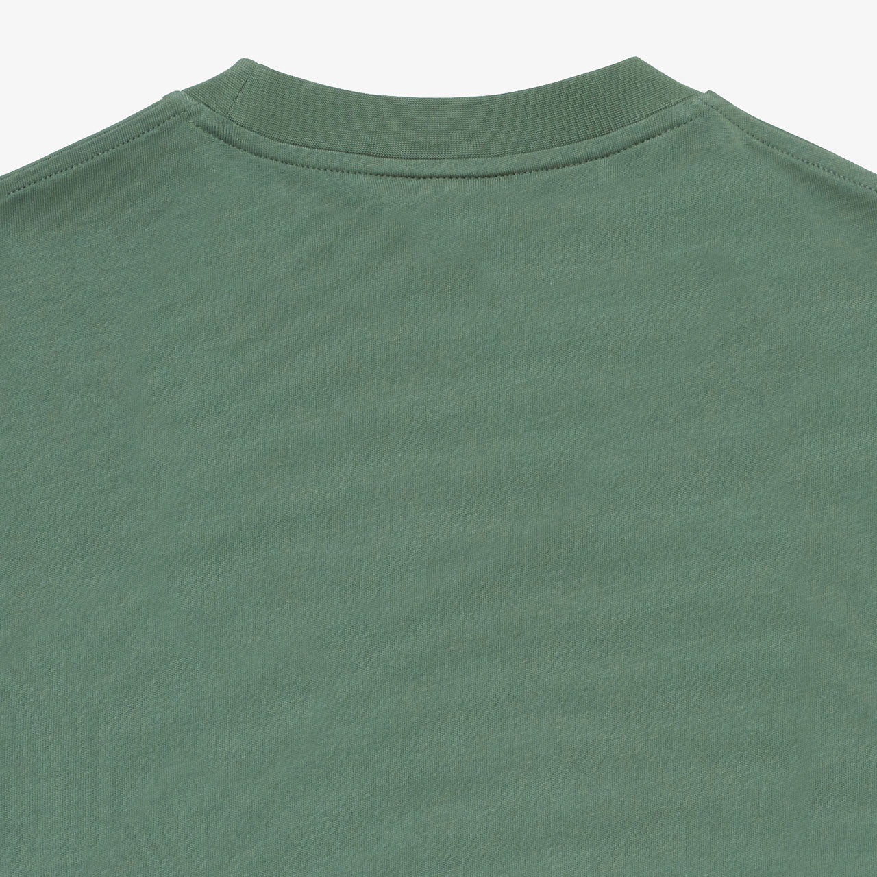 アウトラインクロッククルーネックTシャツ