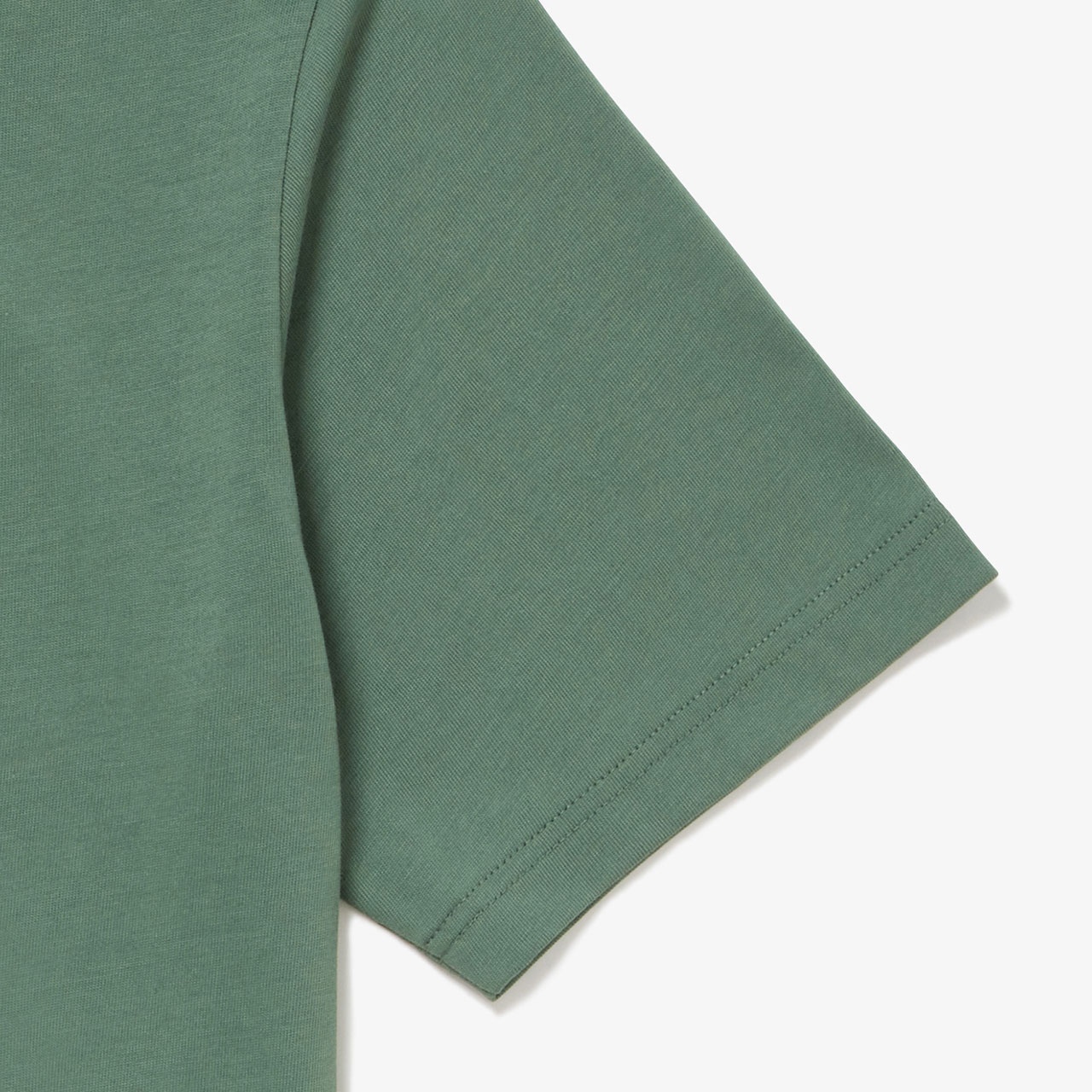 アウトラインクロッククルーネックTシャツ