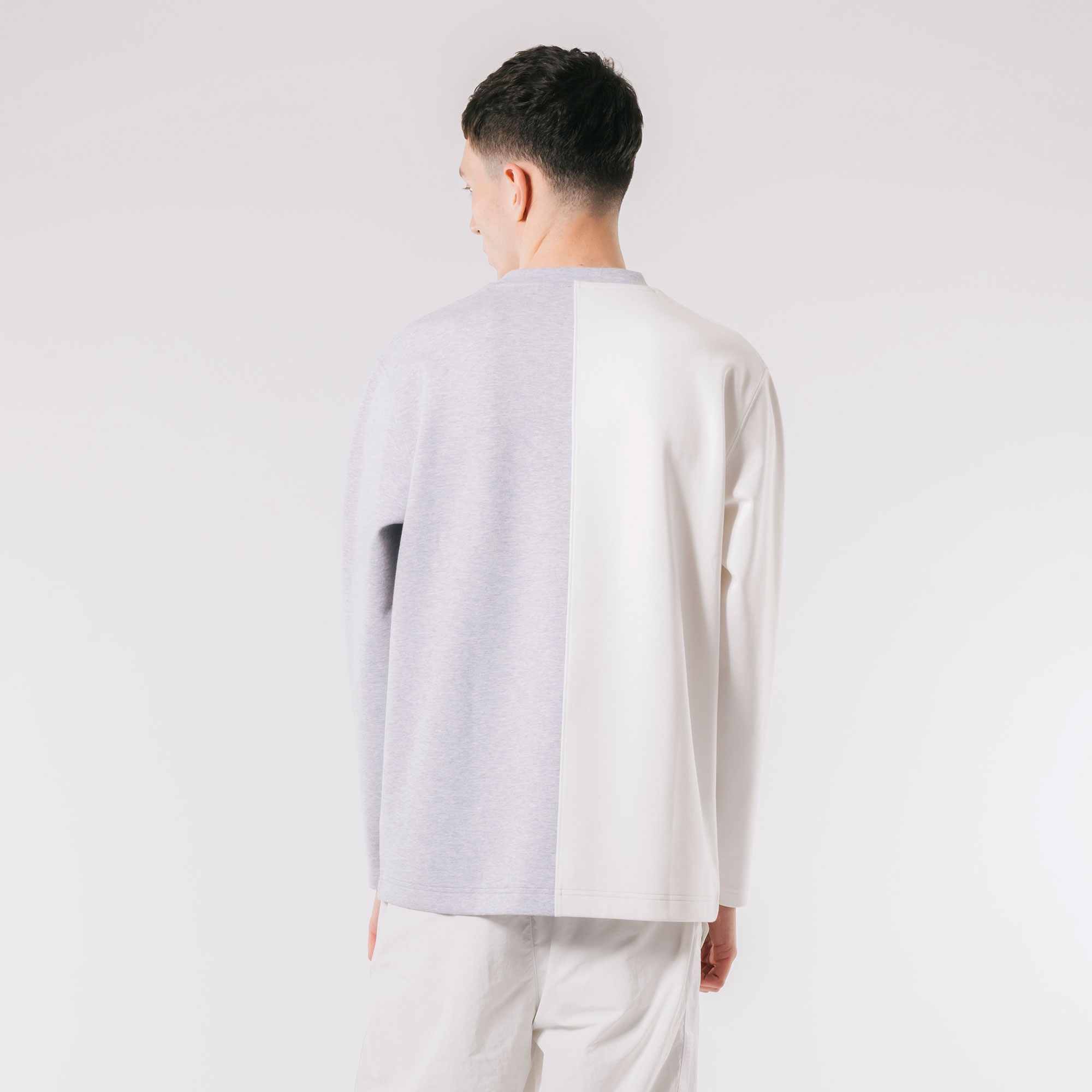 アシンメトリーダンボールニットTシャツ