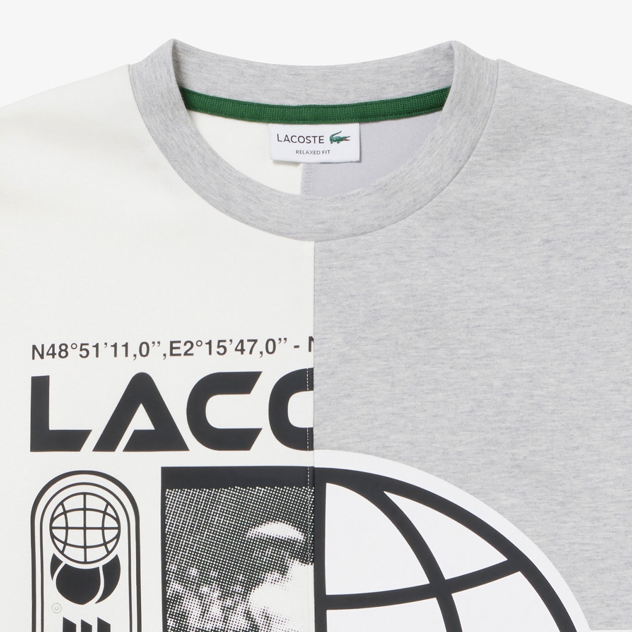 アシンメトリーダンボールニットTシャツ