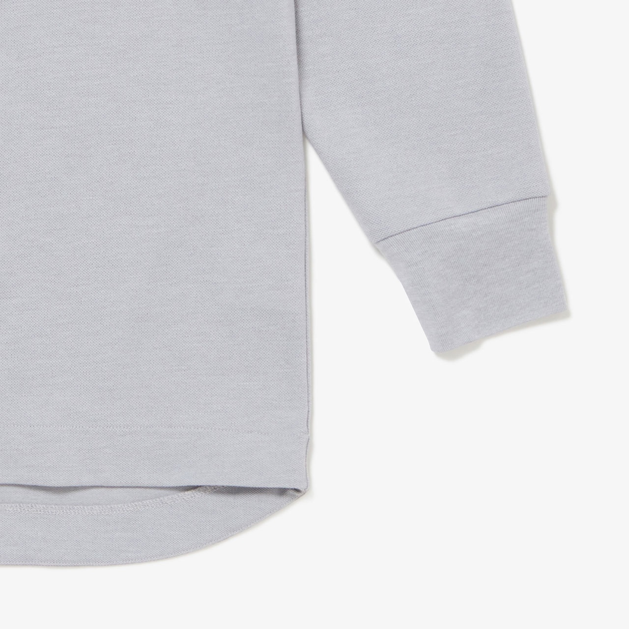 鹿の子地モックネックTシャツ