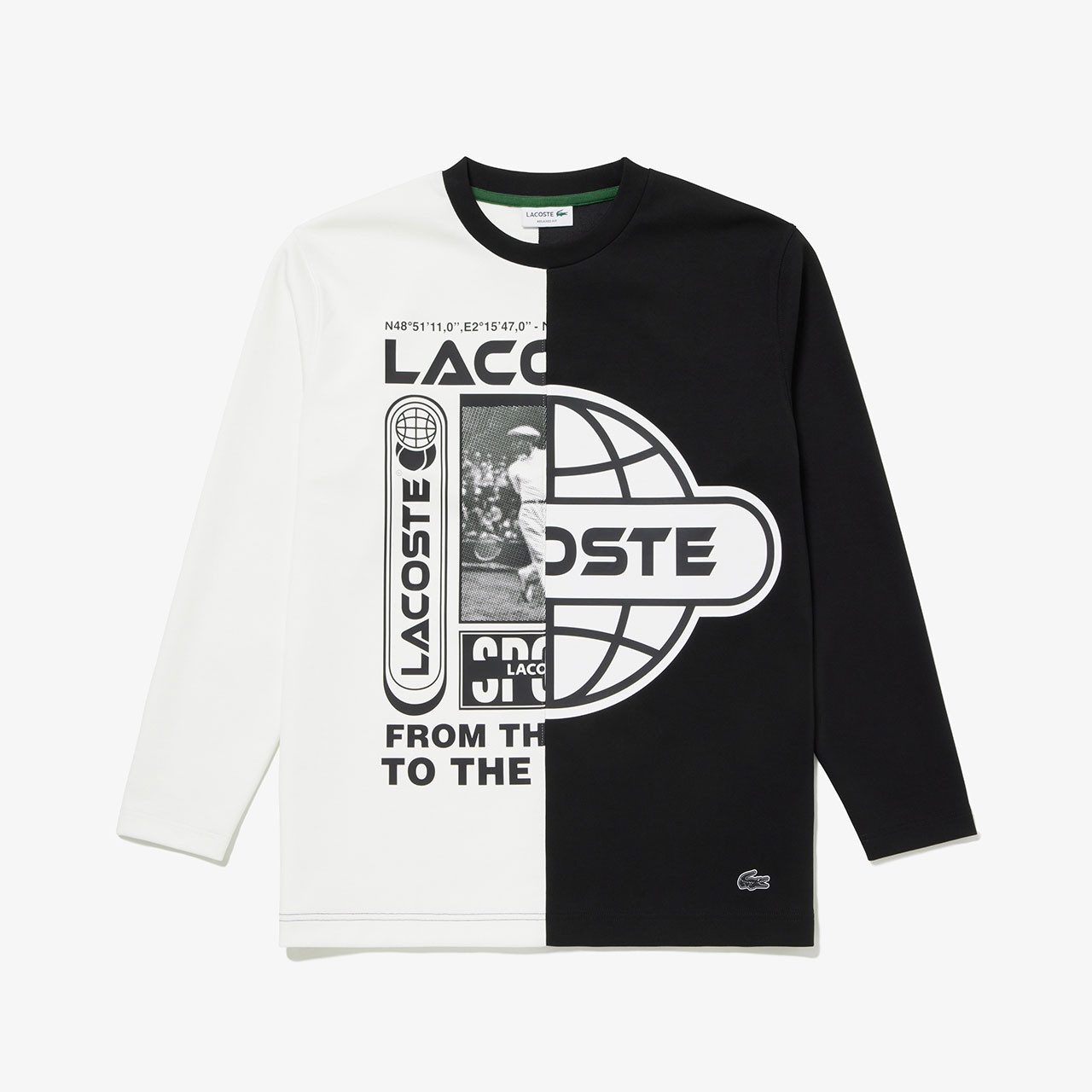 アシンメトリーダンボールニットTシャツ