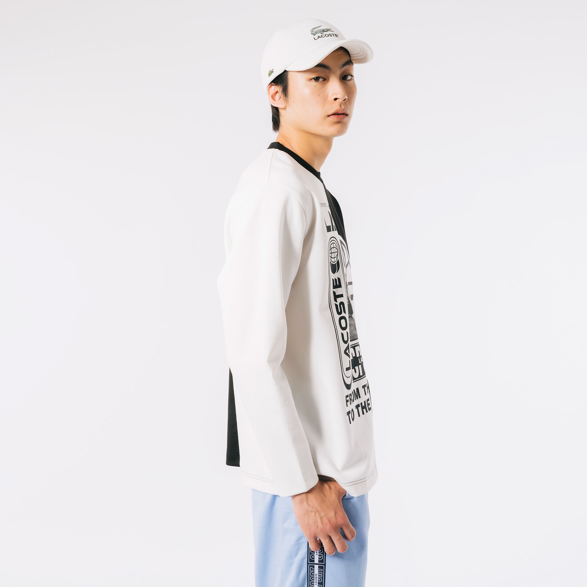 アシンメトリーダンボールニットTシャツ