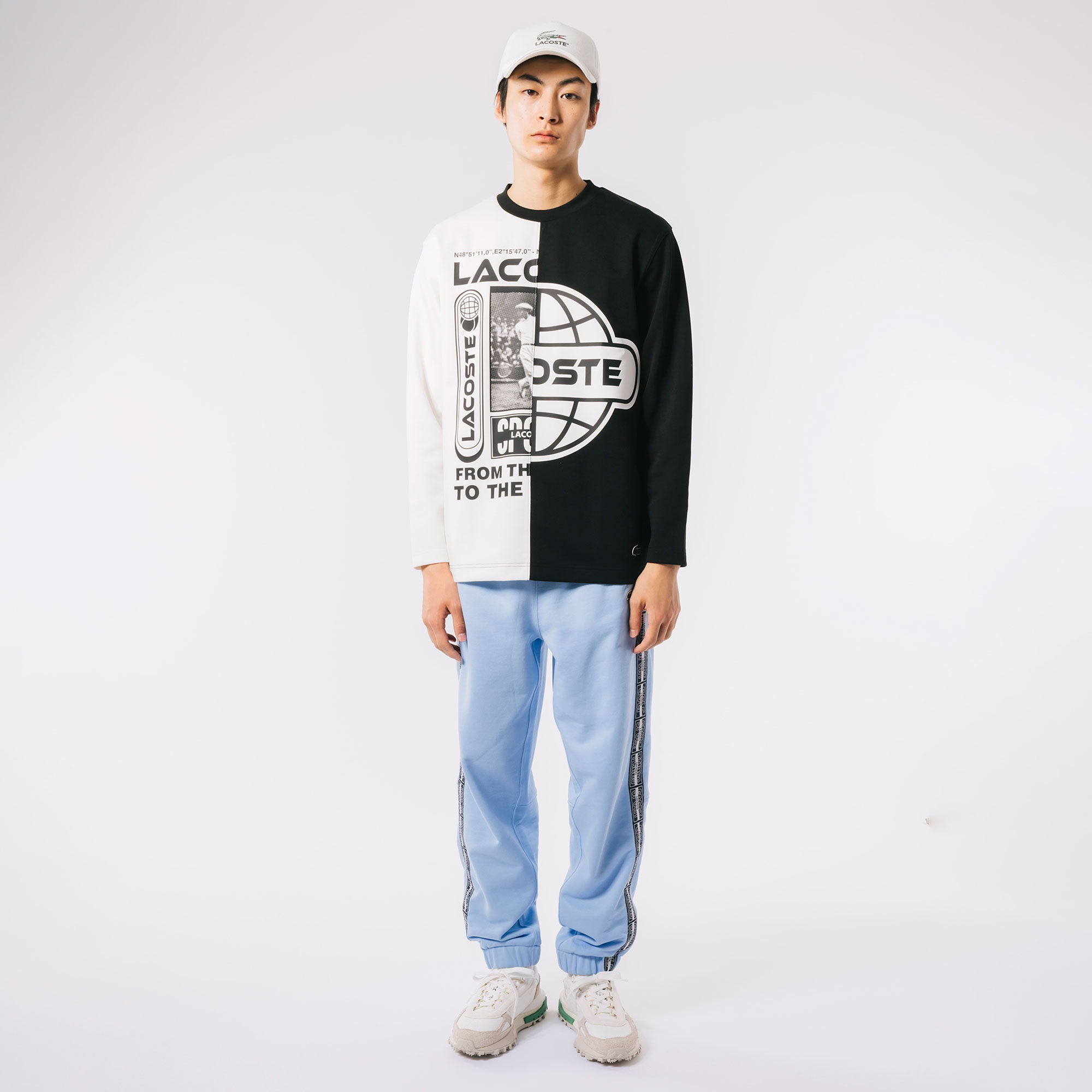 アシンメトリーダンボールニットTシャツ