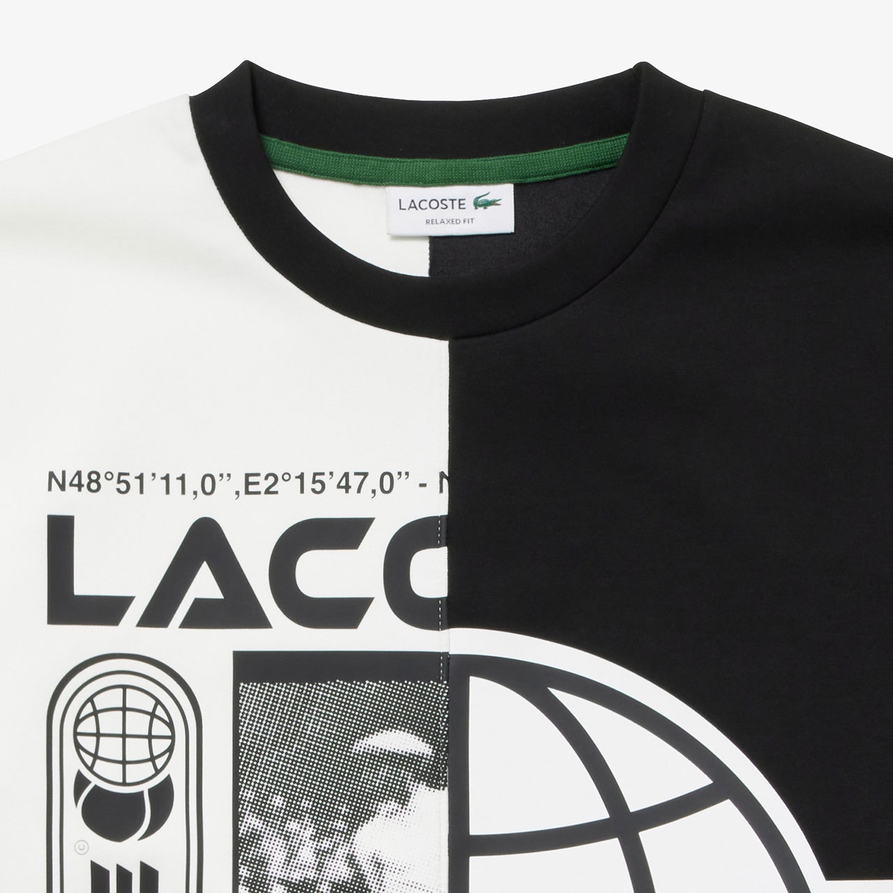 アシンメトリーダンボールニットTシャツ