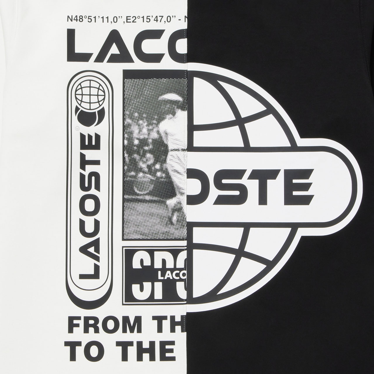 アシンメトリーダンボールニットTシャツ