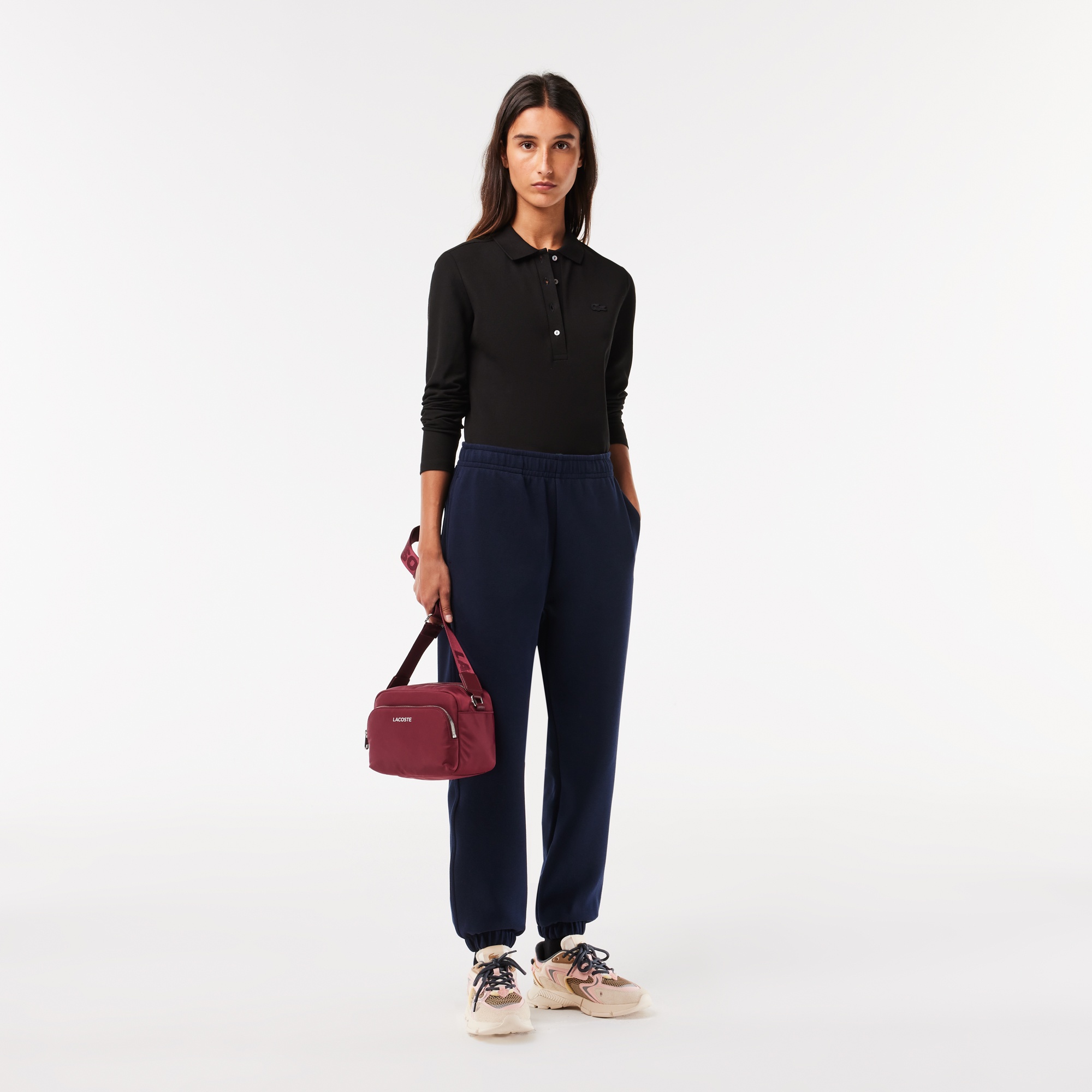 アクティブナイロン ロゴスモールショルダーバッグ