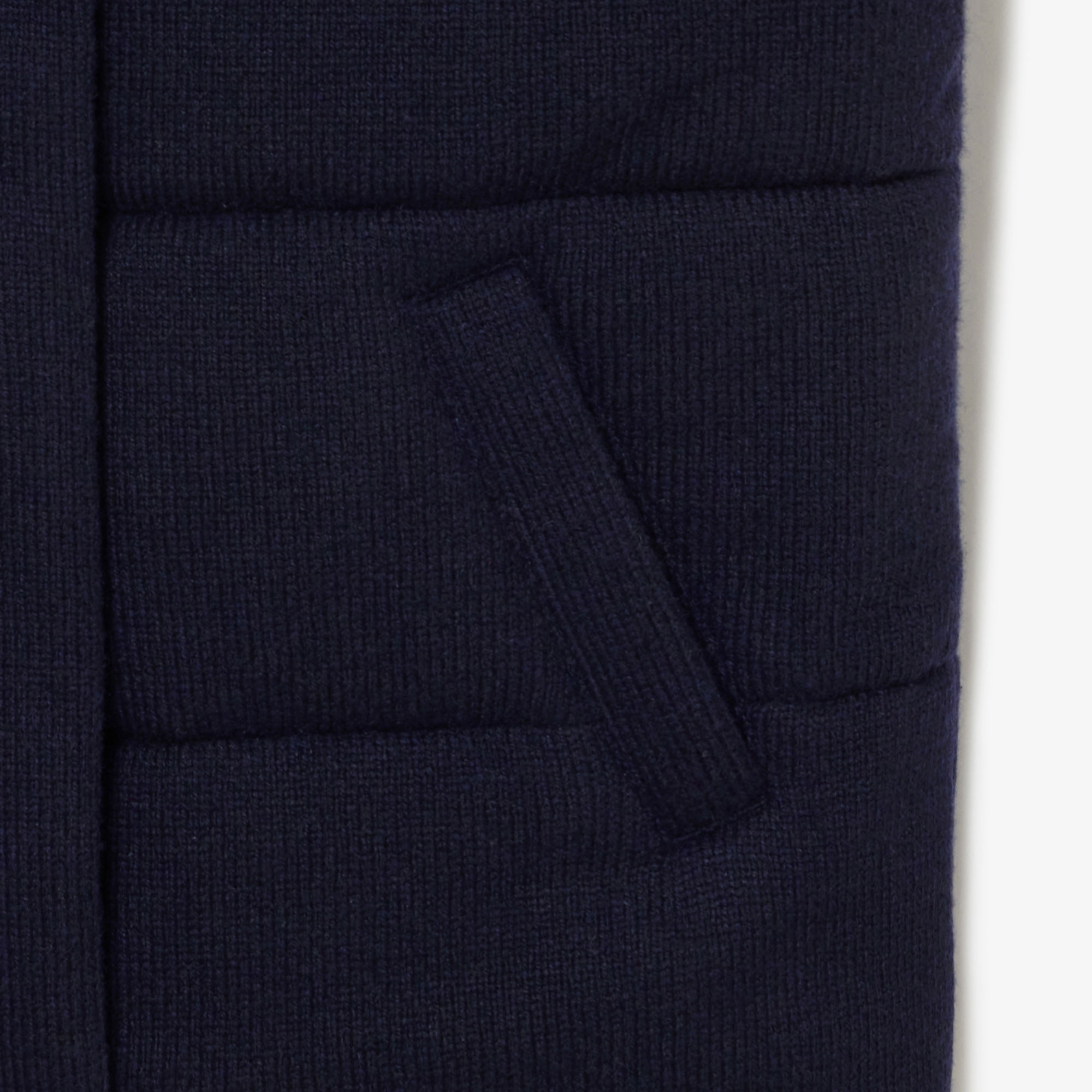 ウールニット中綿ベスト