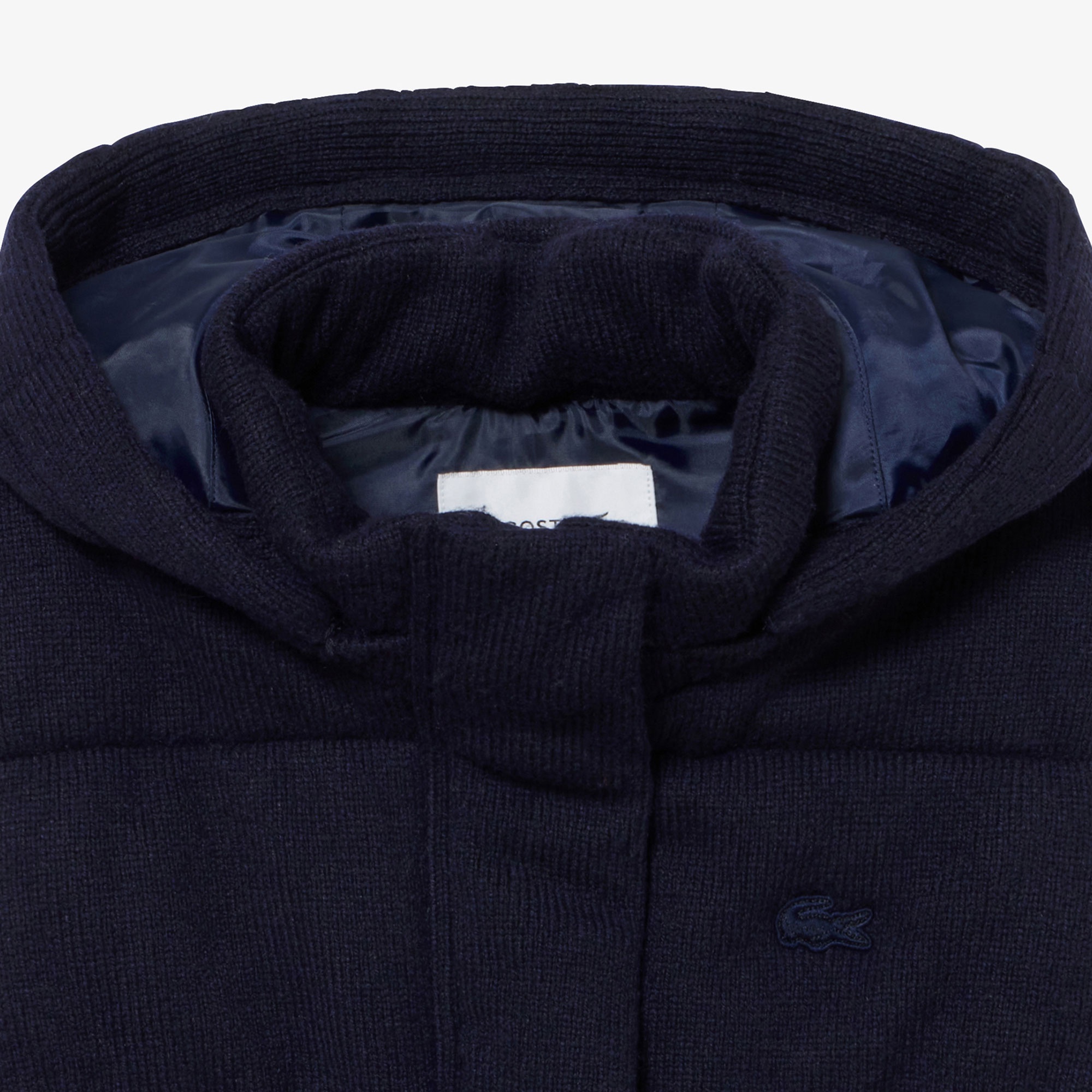 ウールニット中綿ベスト