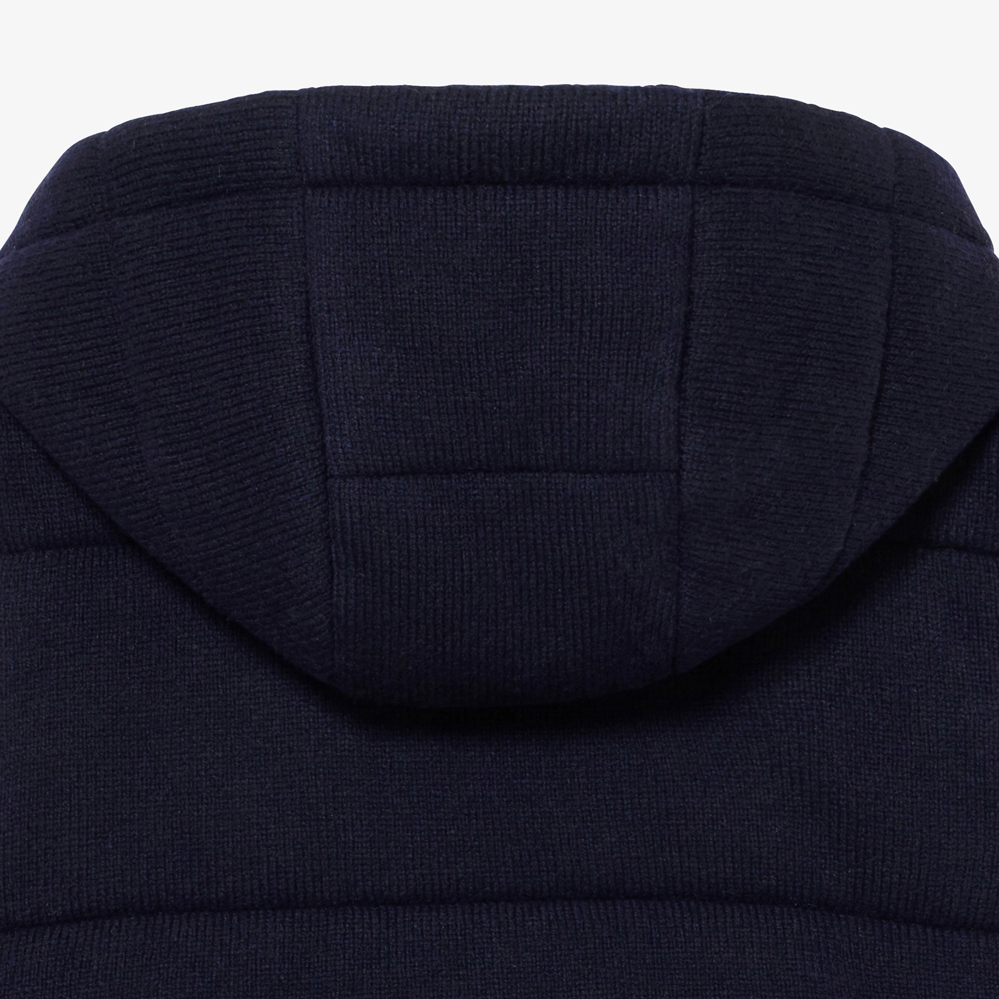 ウールニット中綿ベスト