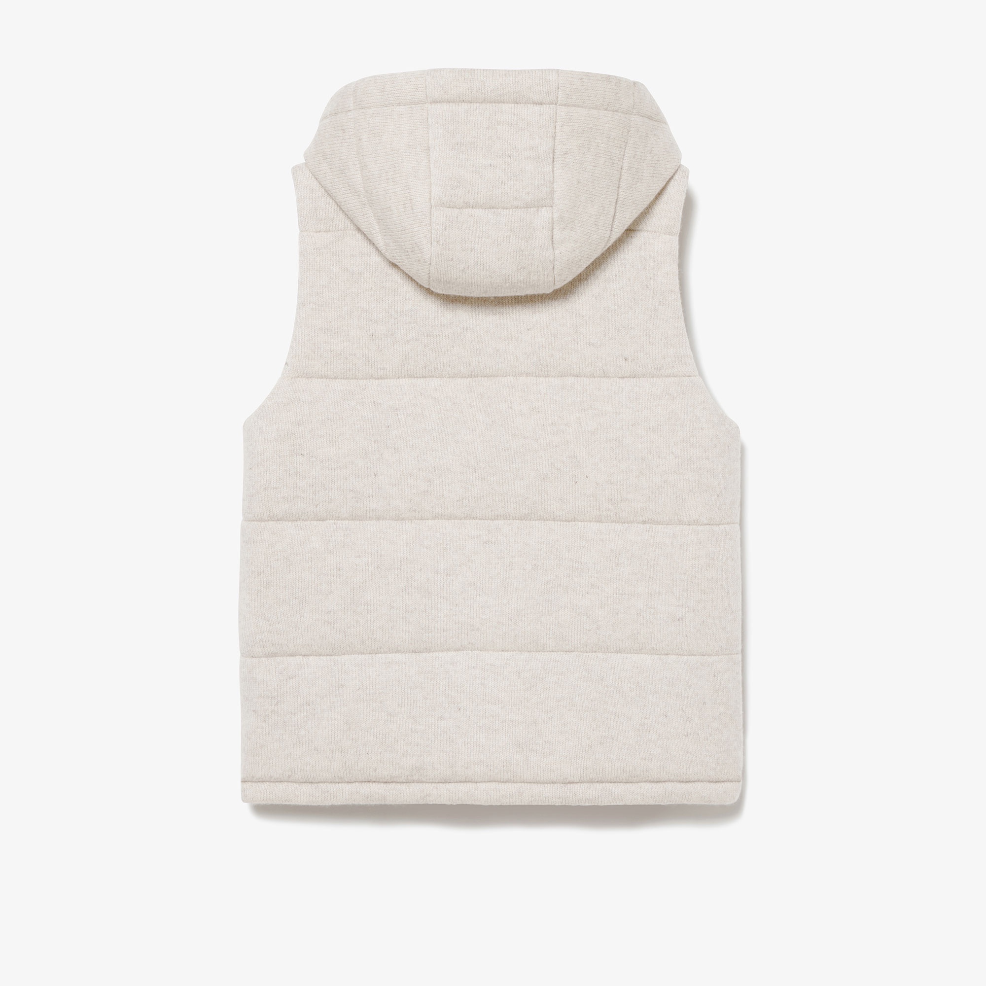 ウールニット中綿ベスト