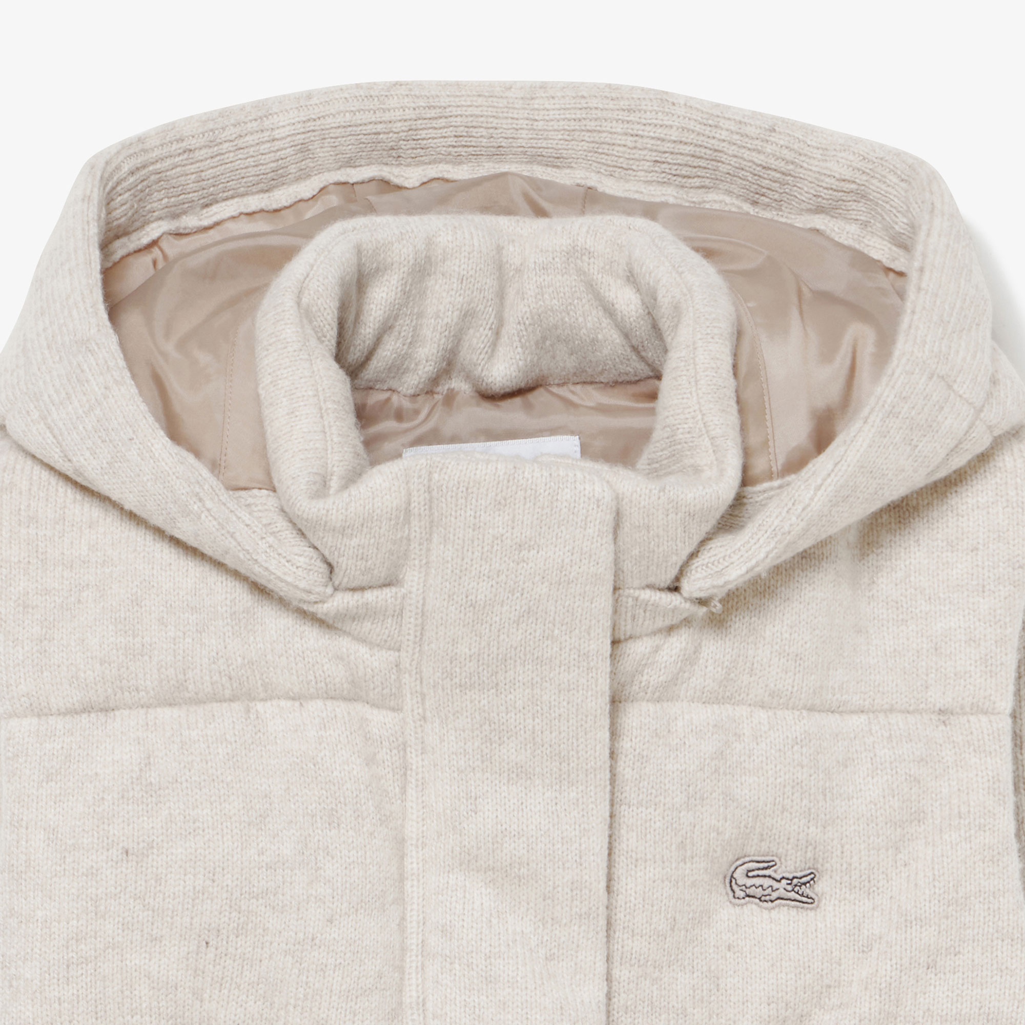 ウールニット中綿ベスト