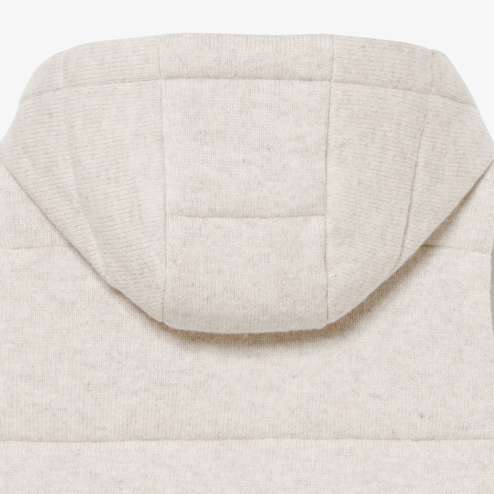 ウールニット中綿ベスト