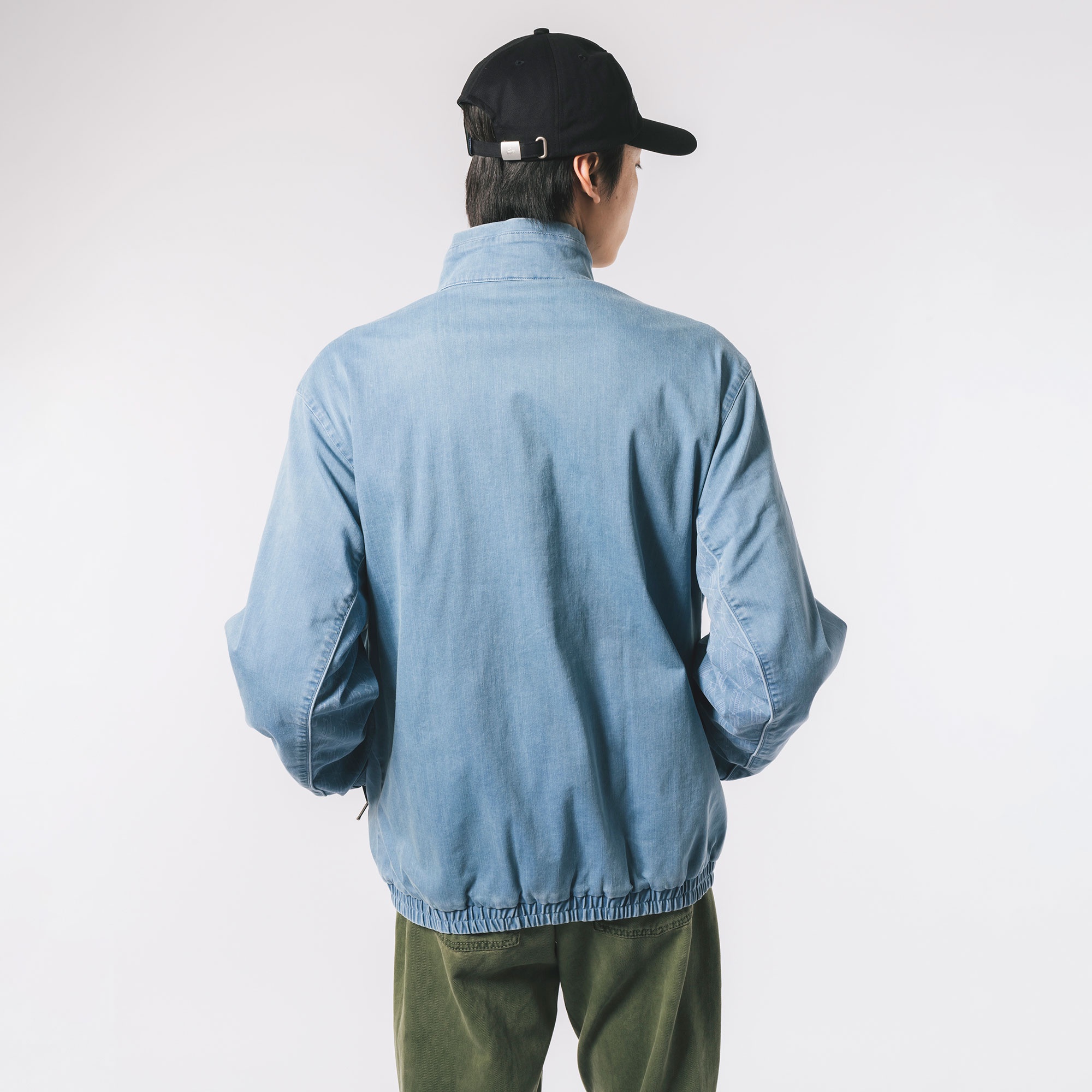 ストレッチデニムトラックジャケット