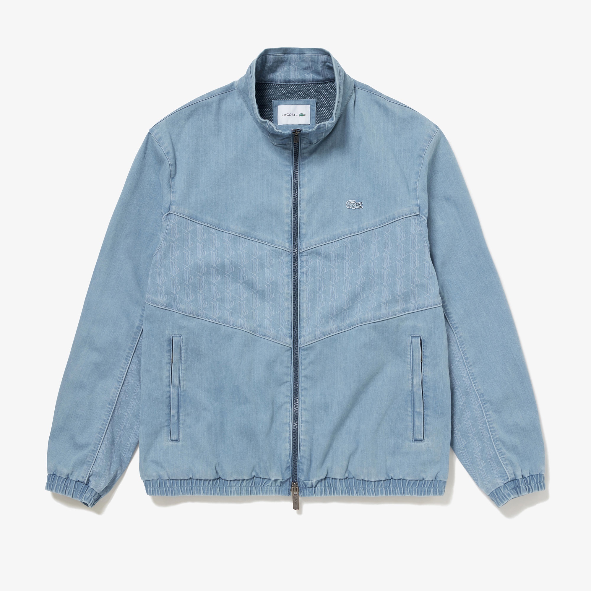 ストレッチデニムトラックジャケット