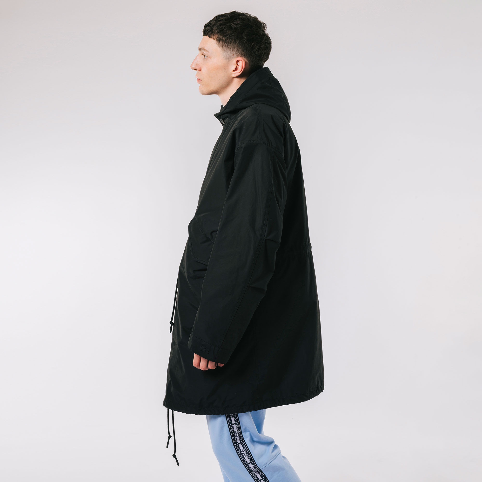 オーバーサイズミリタリーコート