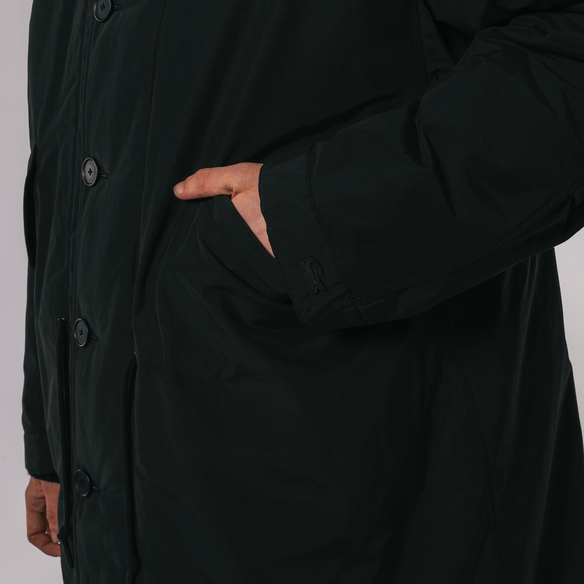 オーバーサイズミリタリーコート