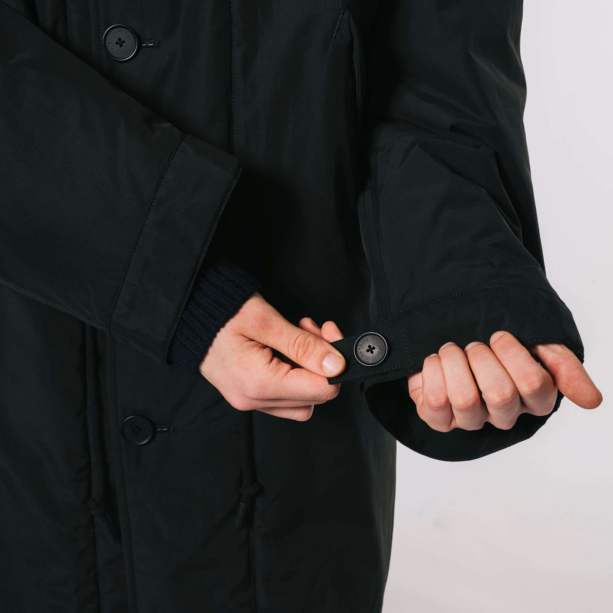 オーバーサイズミリタリーコート