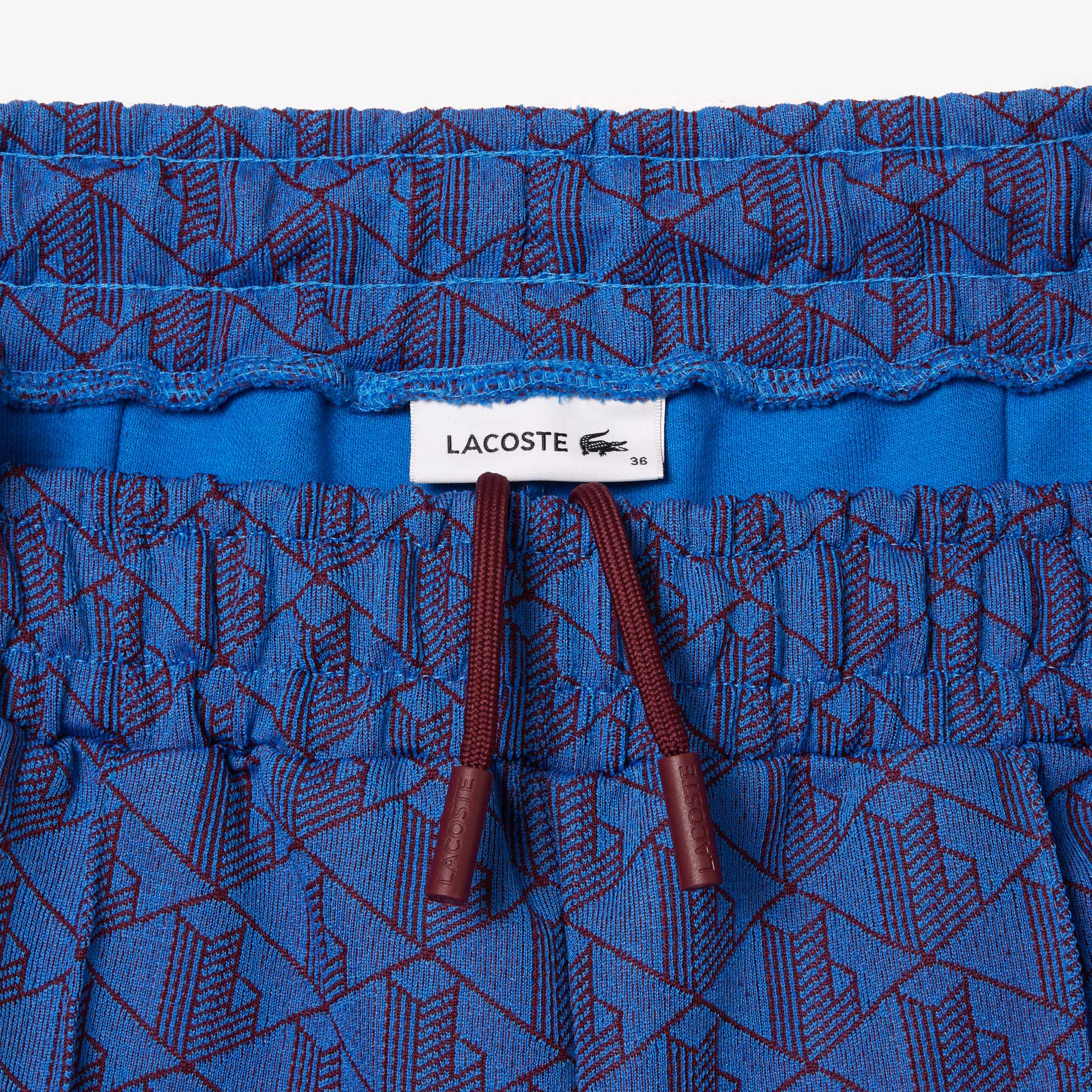 モノグラムジャカードトラックパンツ