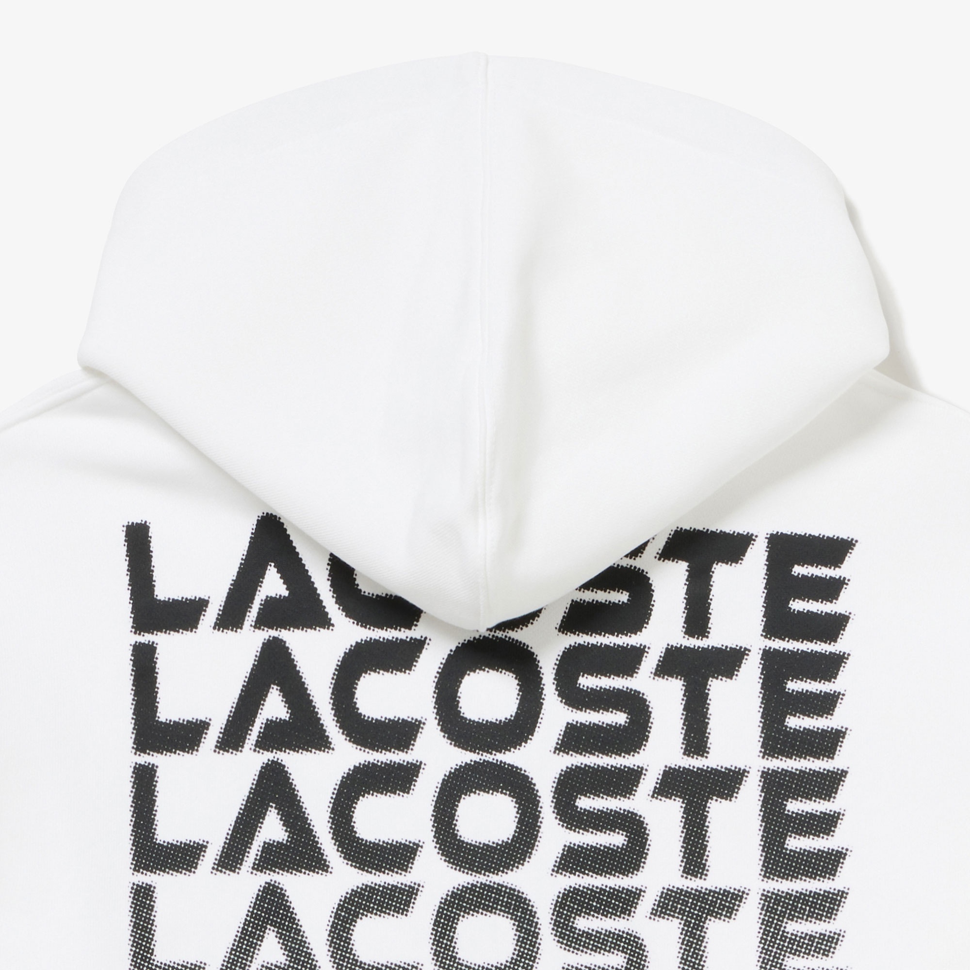 グラデーションネームロゴバックプリントフーディー