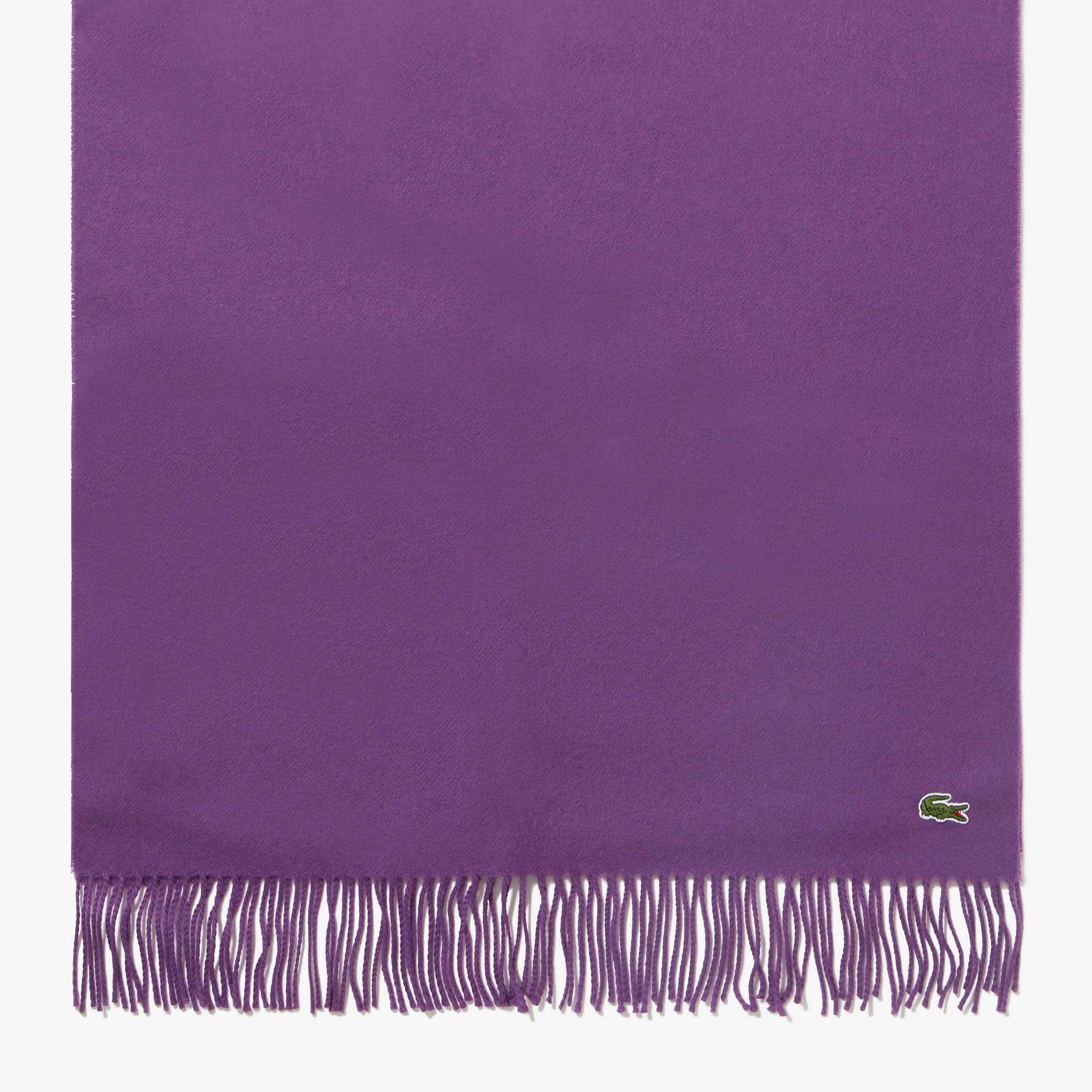 ミニマル大判ウールマフラー