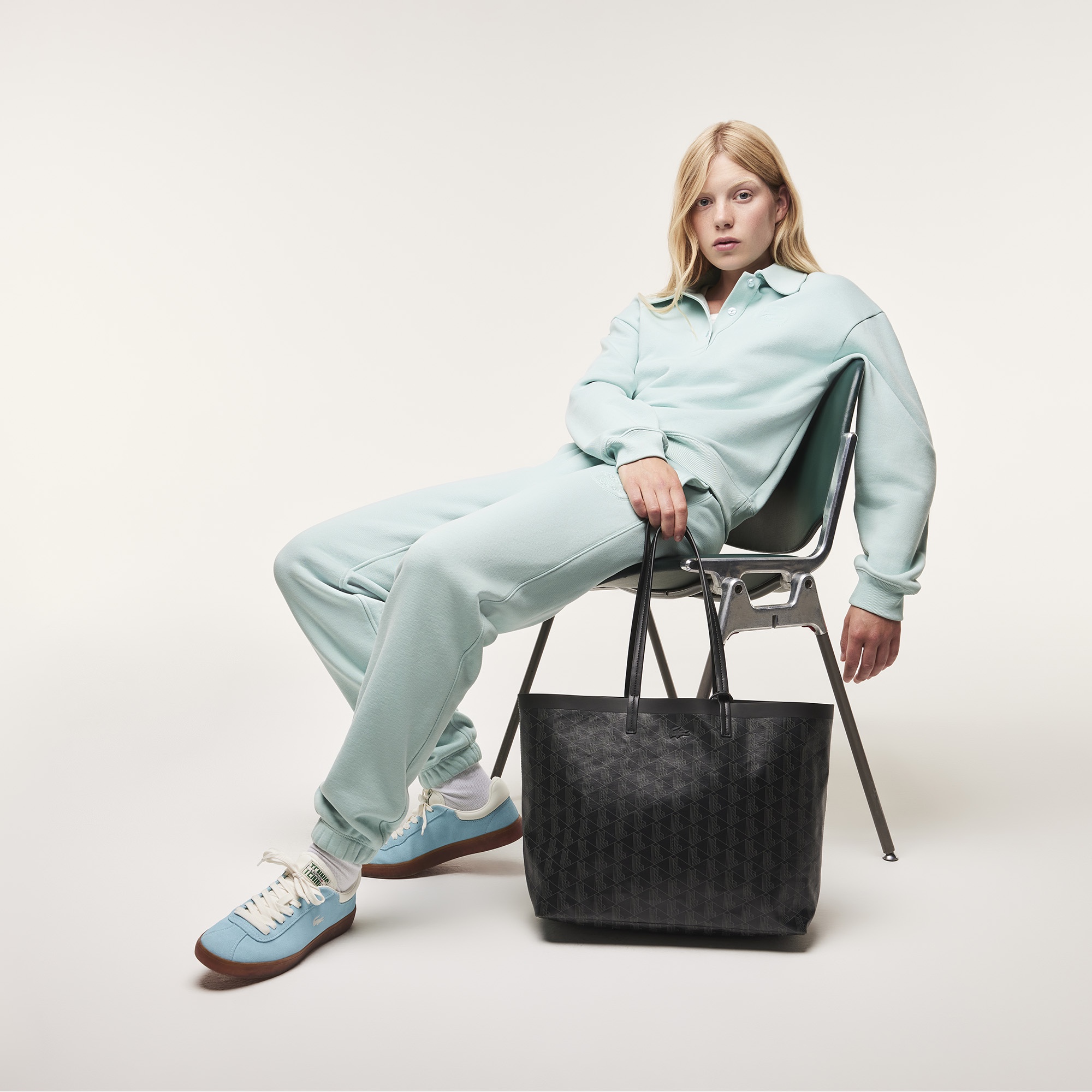 ゼリー コーテッドキャンバスミディアムトートバッグ