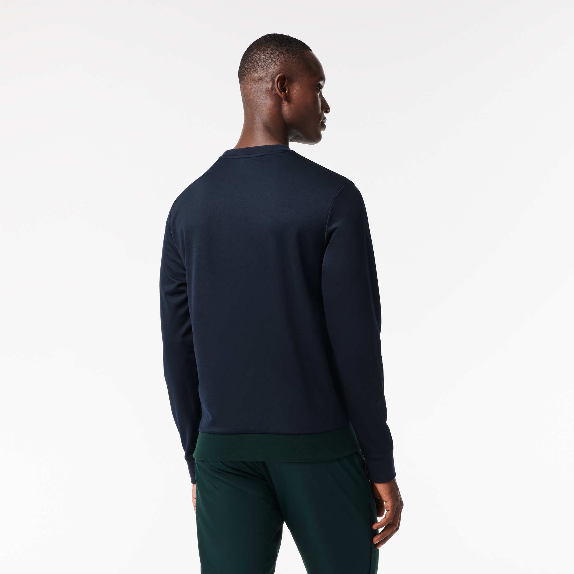 ラコステスポーツクルーネックスウェット