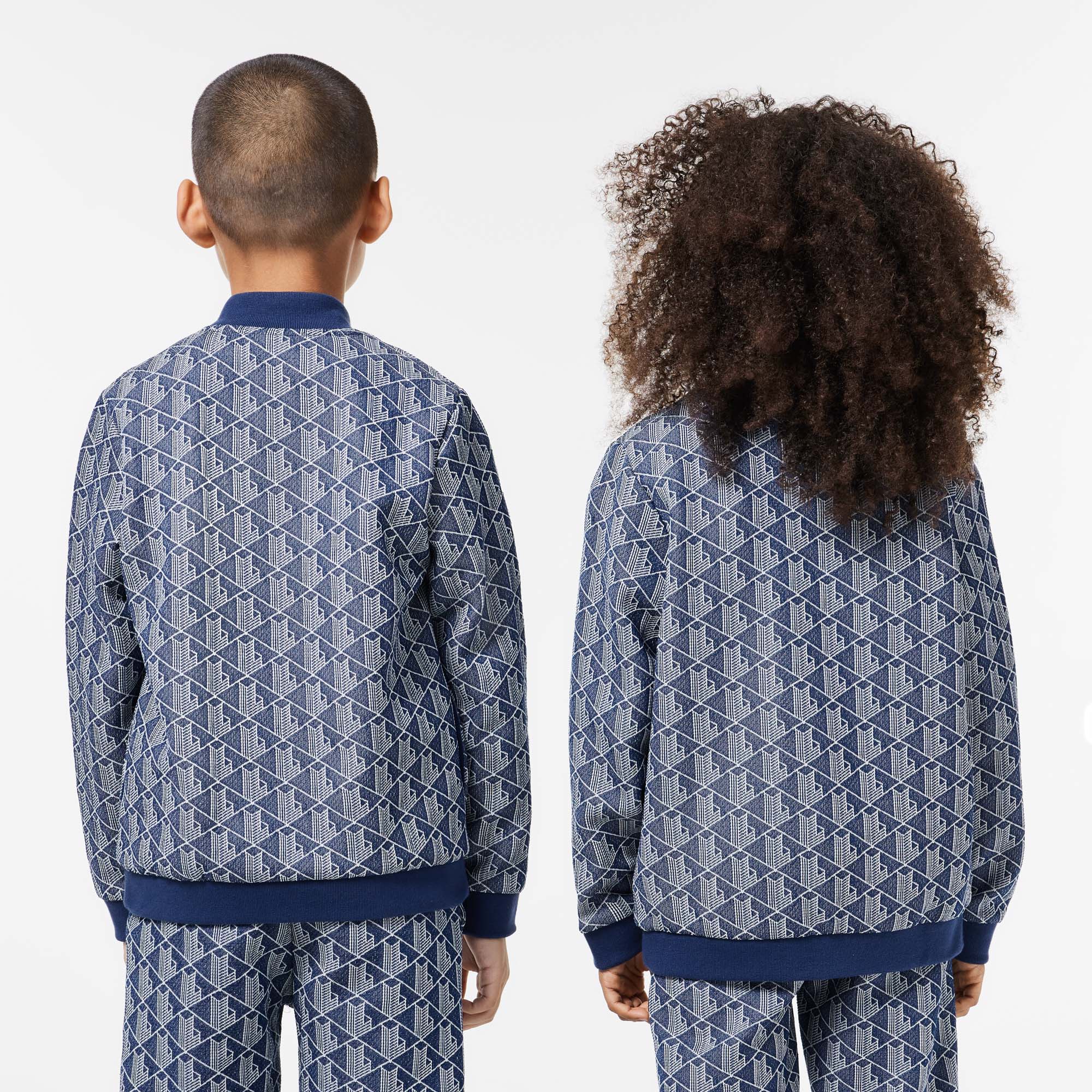 JUNIORモノグラムトラックジャケット