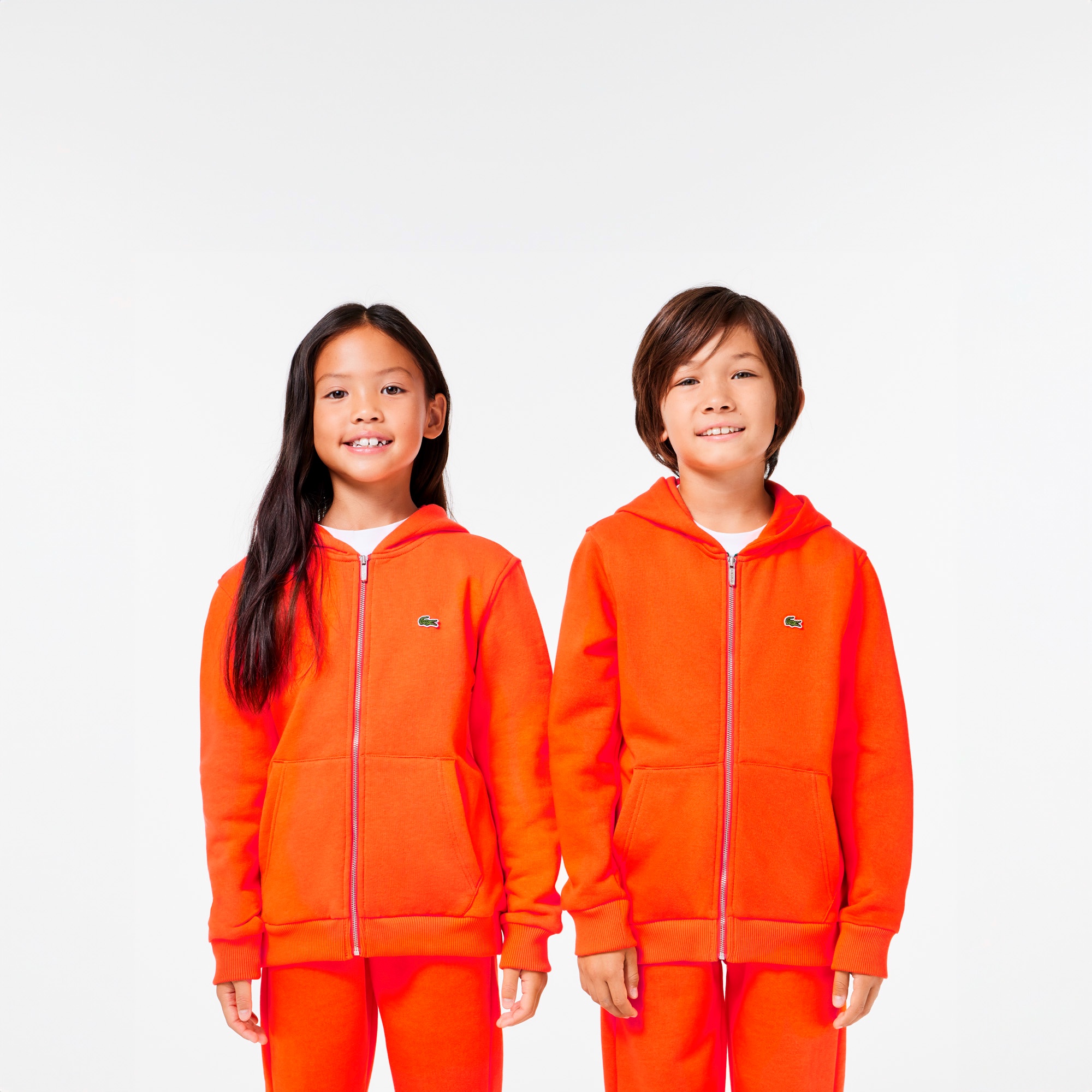 KIDSミニマルジップアップパーカ