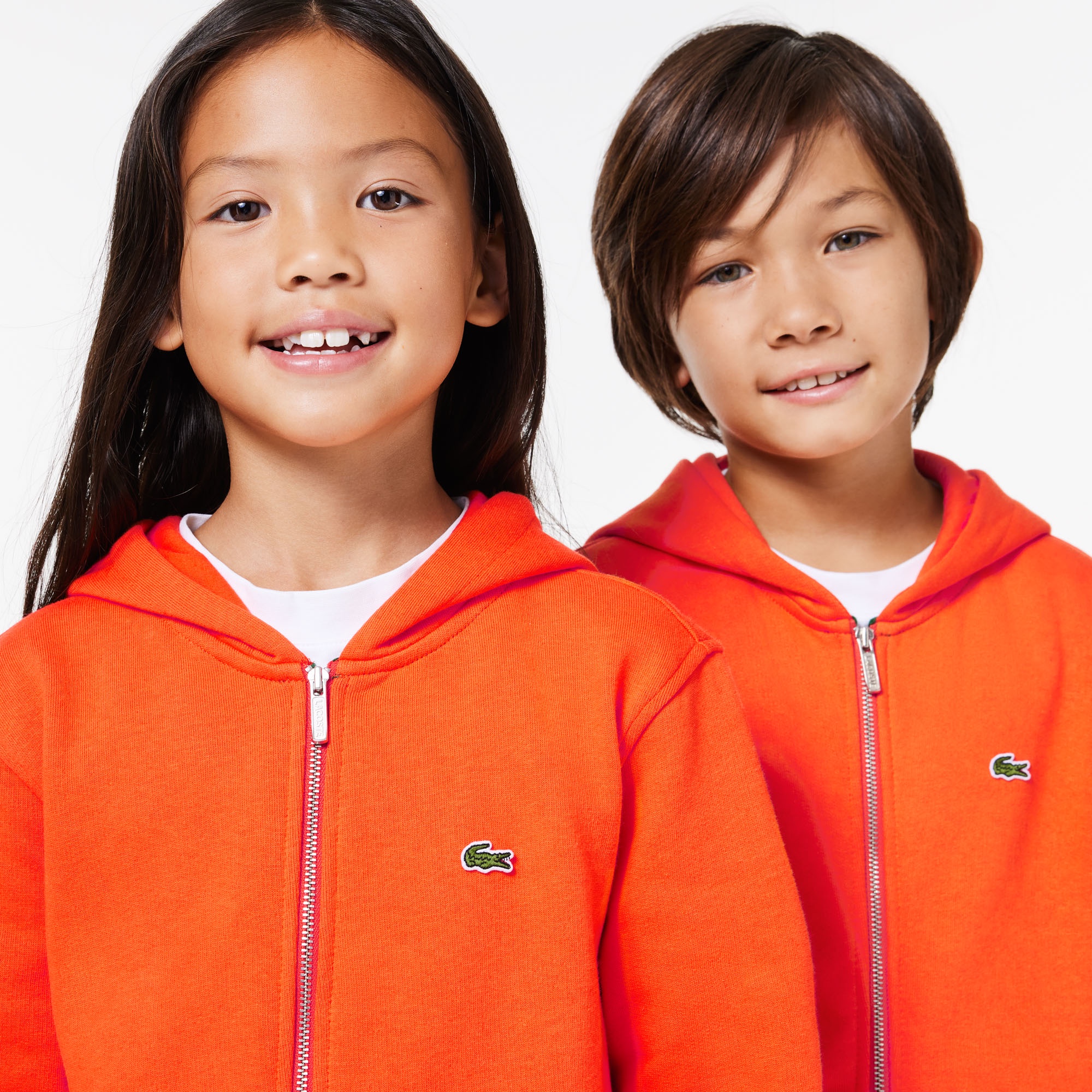 KIDSミニマルジップアップパーカ
