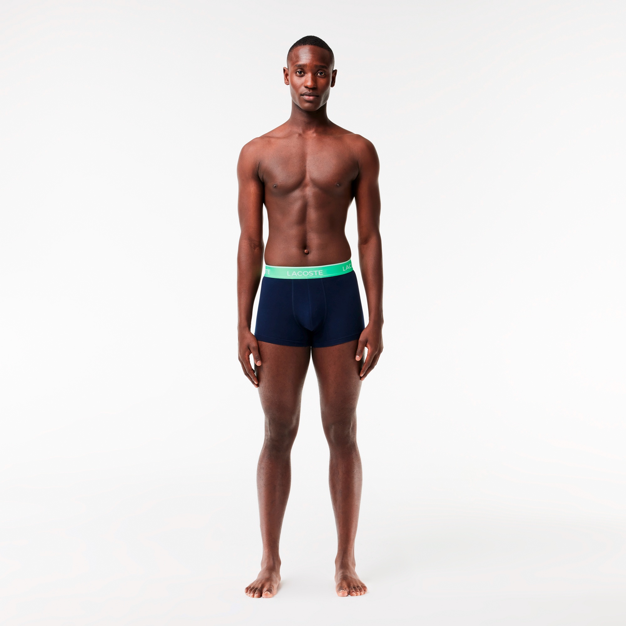 コントラストカラーデザイン3パックボクサーパンツ