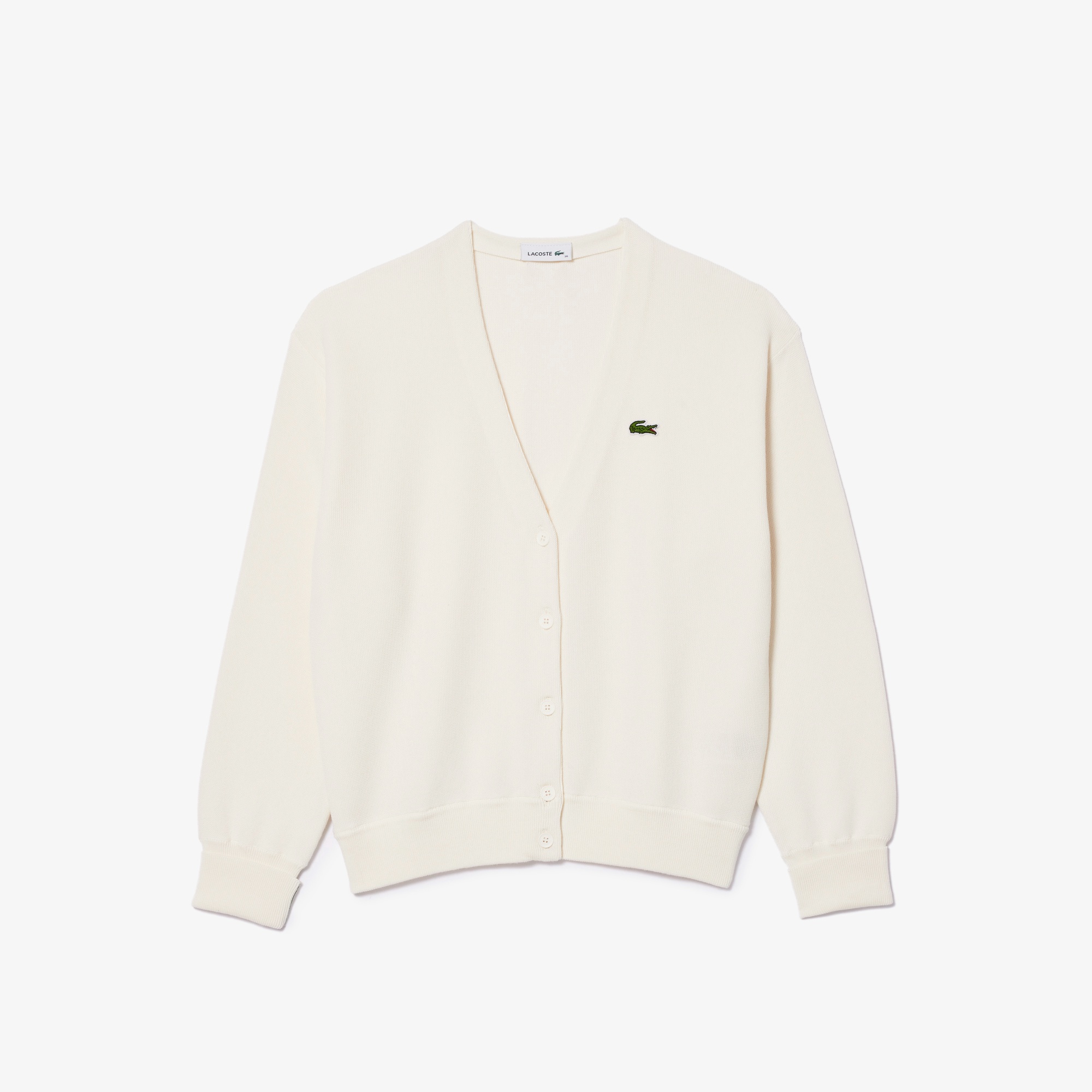 オーガニックコットンニットカーディガン