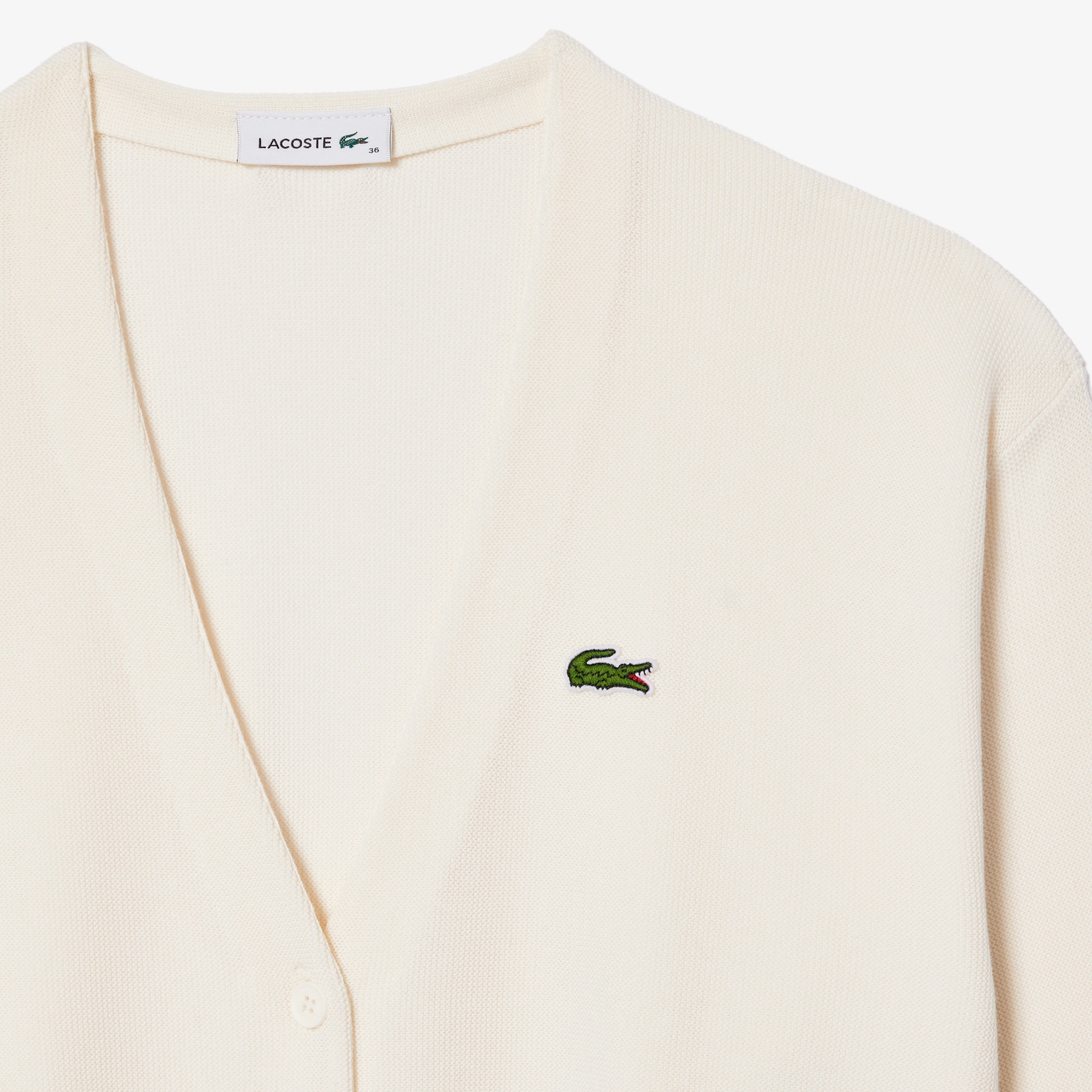 オーガニックコットンニットカーディガン