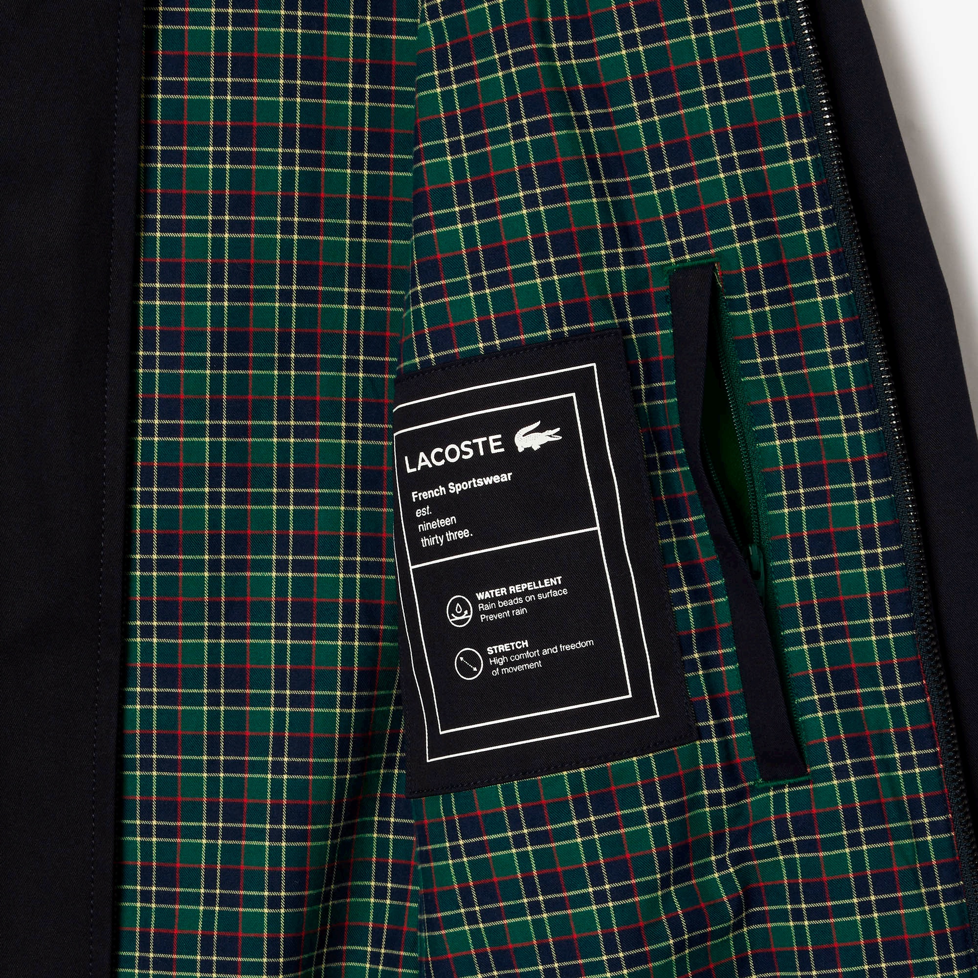 撥水ハリントンジャケット