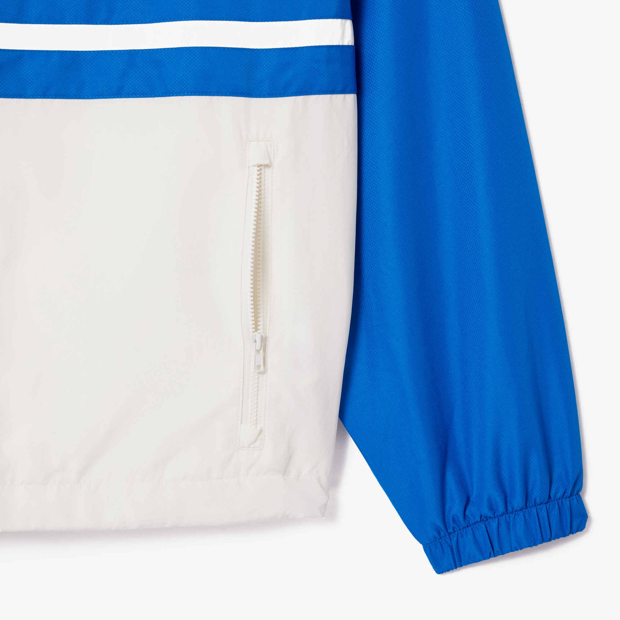 カラーブロック耐水トラックジャケット