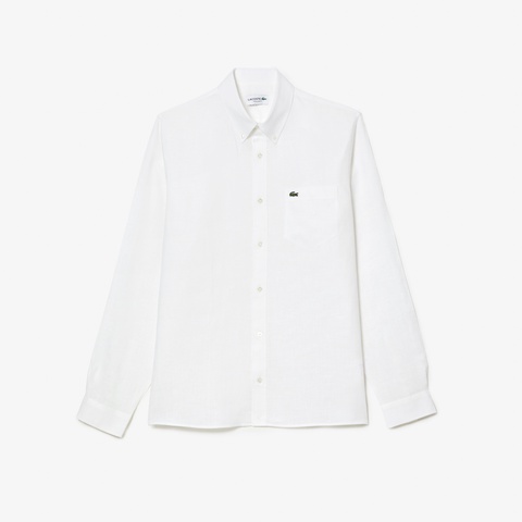 リネンボタンダウンシャツ