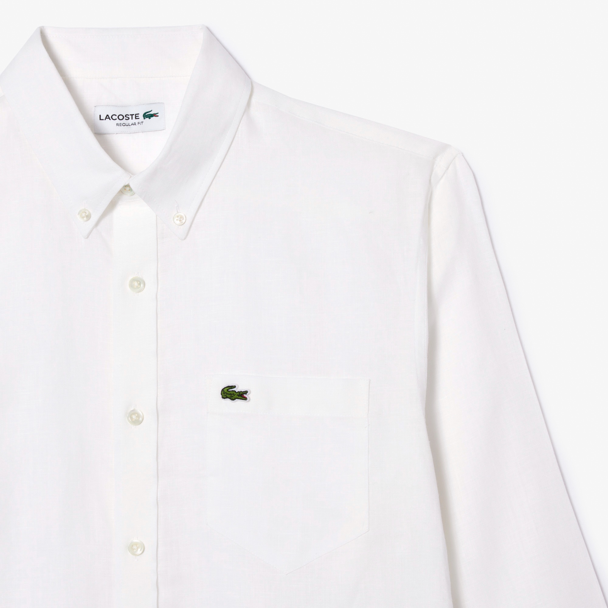 リネンボタンダウンシャツ