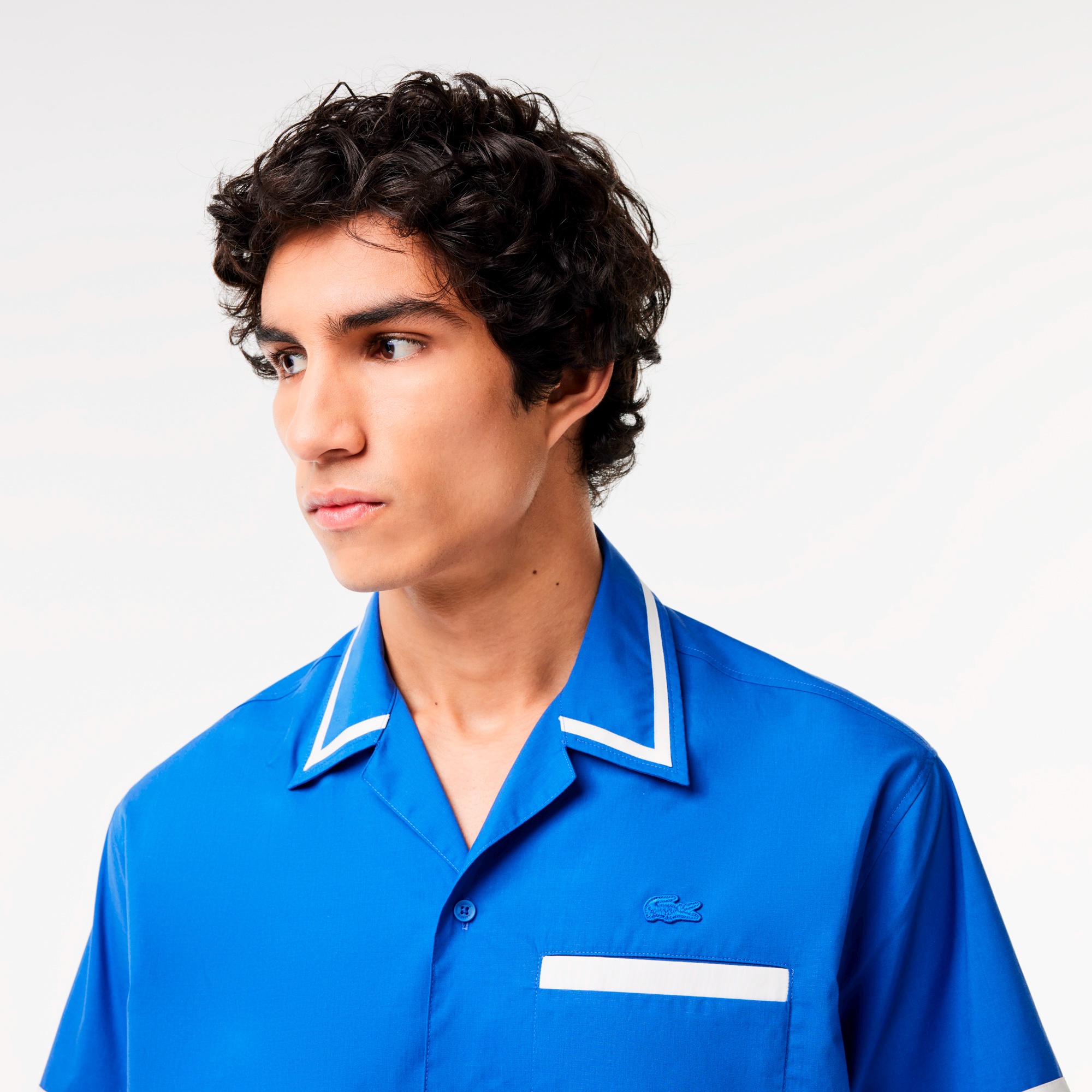 バックプリントボーリングシャツ