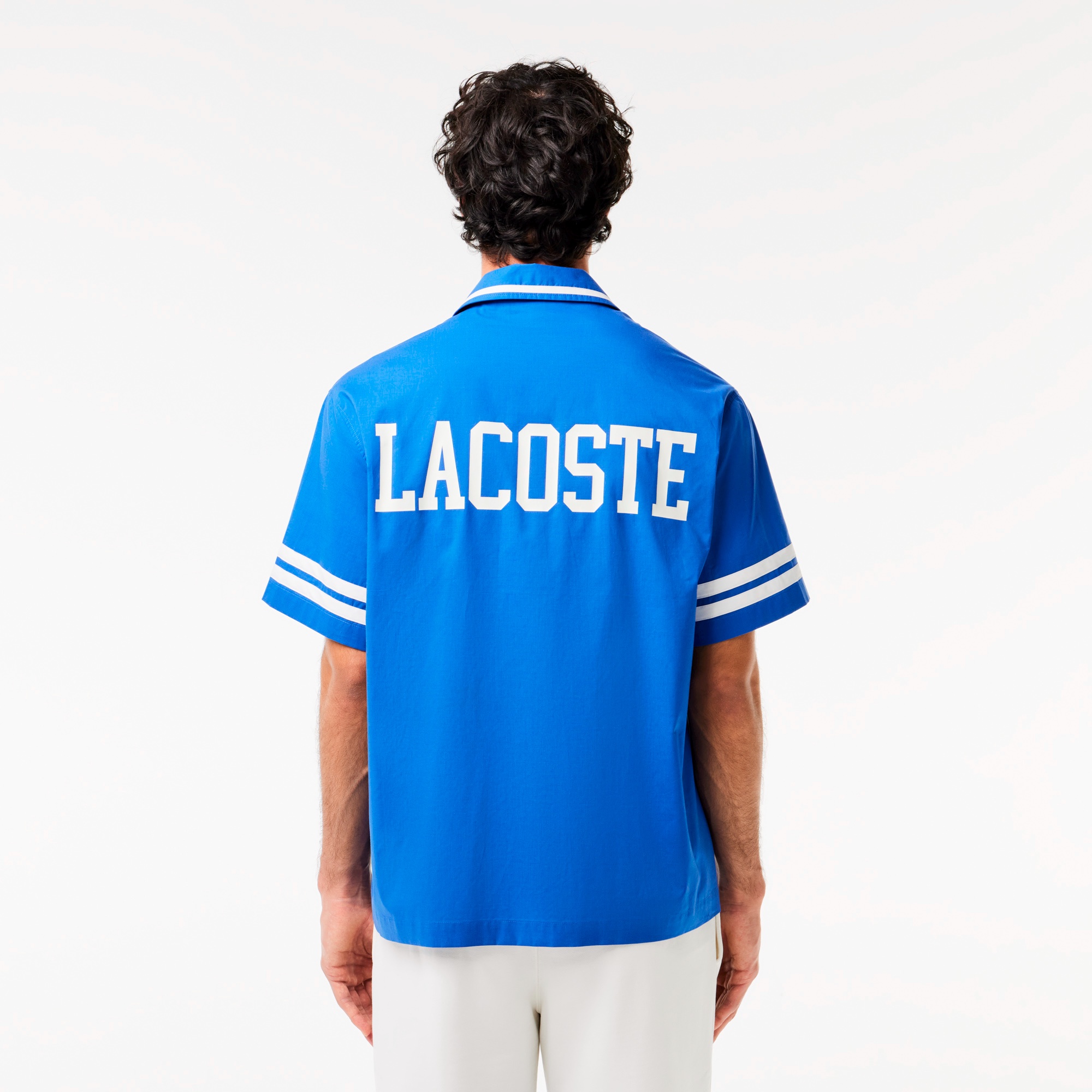 バックプリントボーリングシャツ