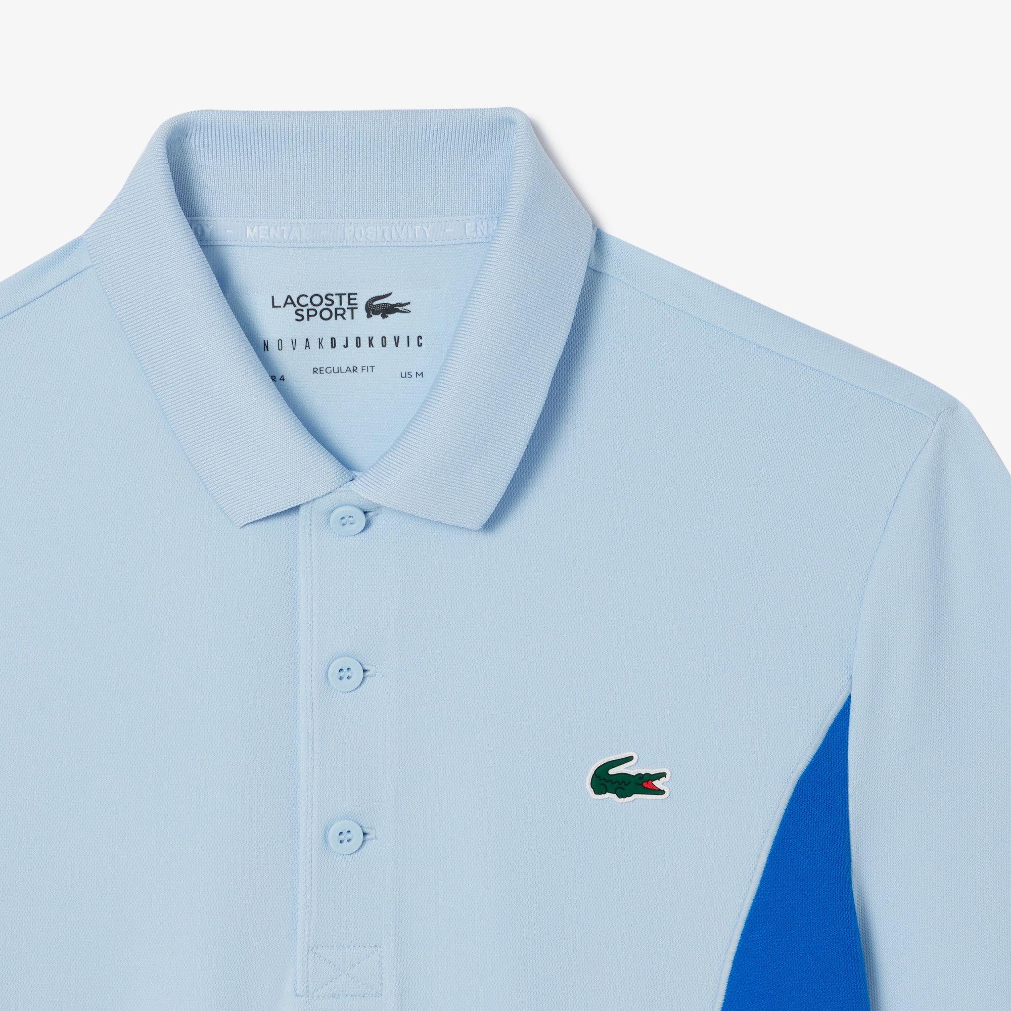 『ノバク・ジョコビッチ』サイド切り替えウルトラドライポロシャツ